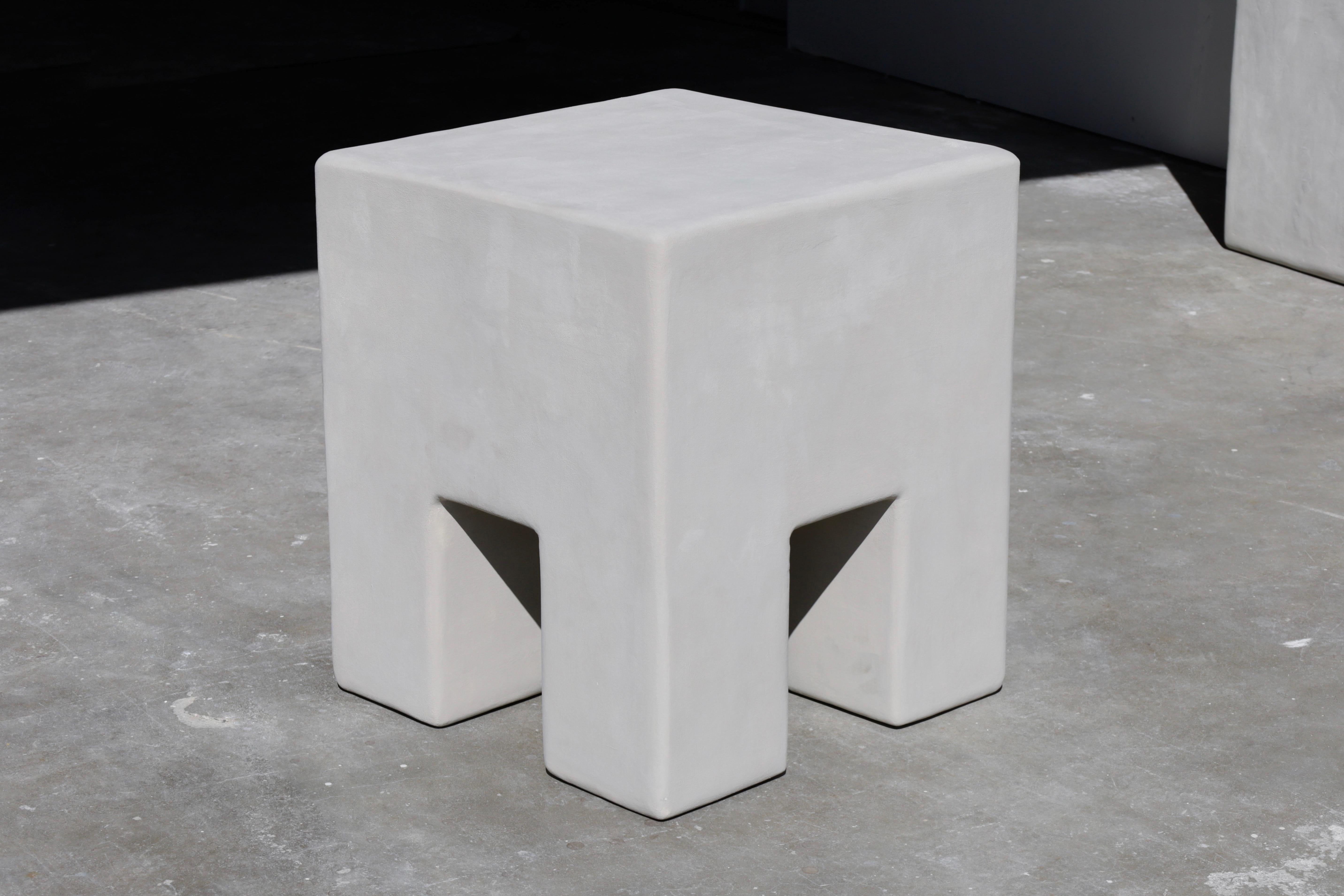 tate sits comfortably in multiple spaces within the home. he is suited as a bedside table, an end table alongside a sofa or as a sculptural accent piece in hallways or other parts of the home.

our product is one-of-a-kind. no two are exactly