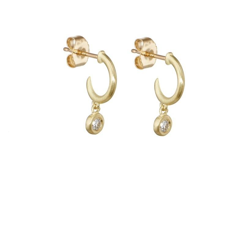 18k Yellow Gold Diamond Earring
Diamond .10ct