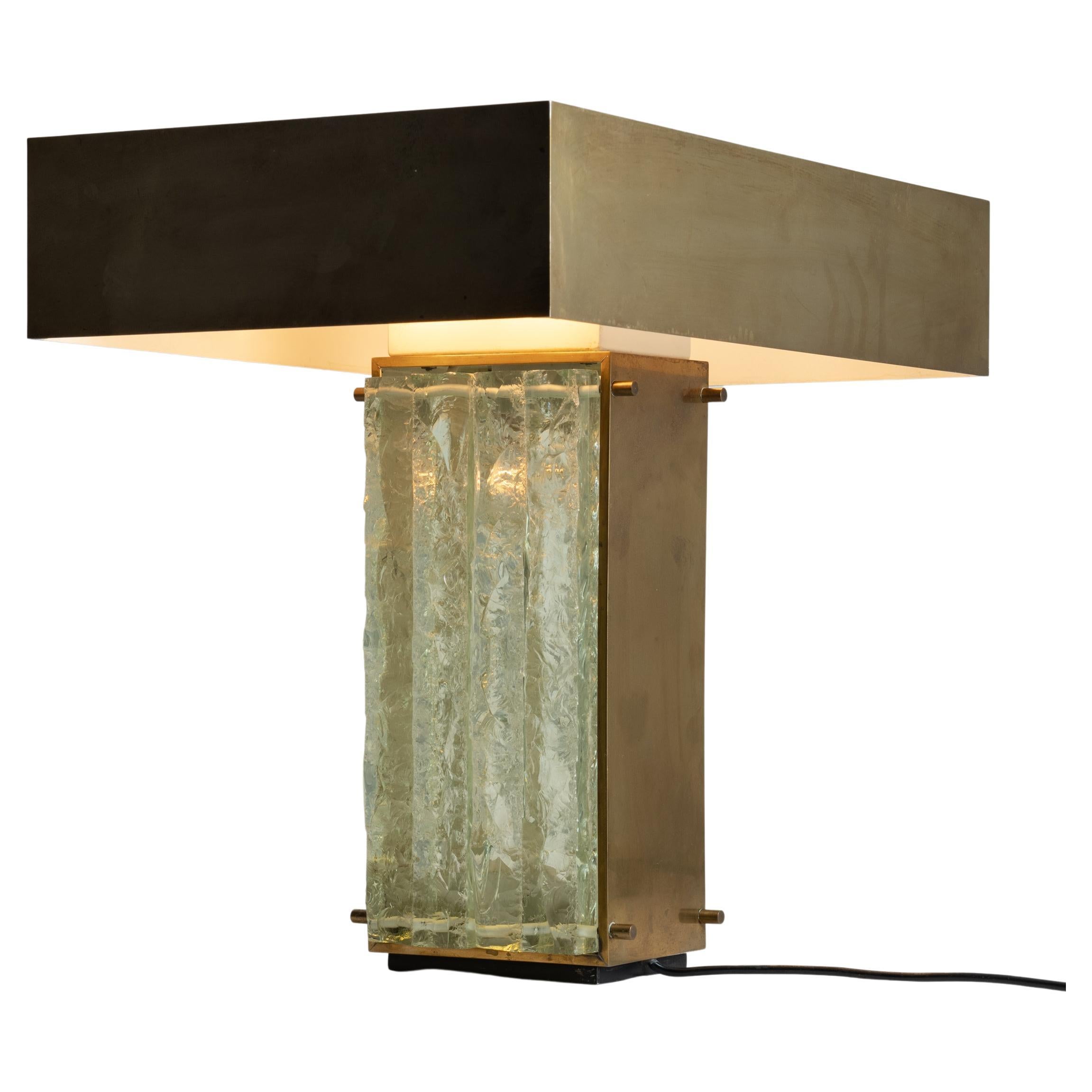Rare Table Lamp by Max Ingrand for Fontana Arte