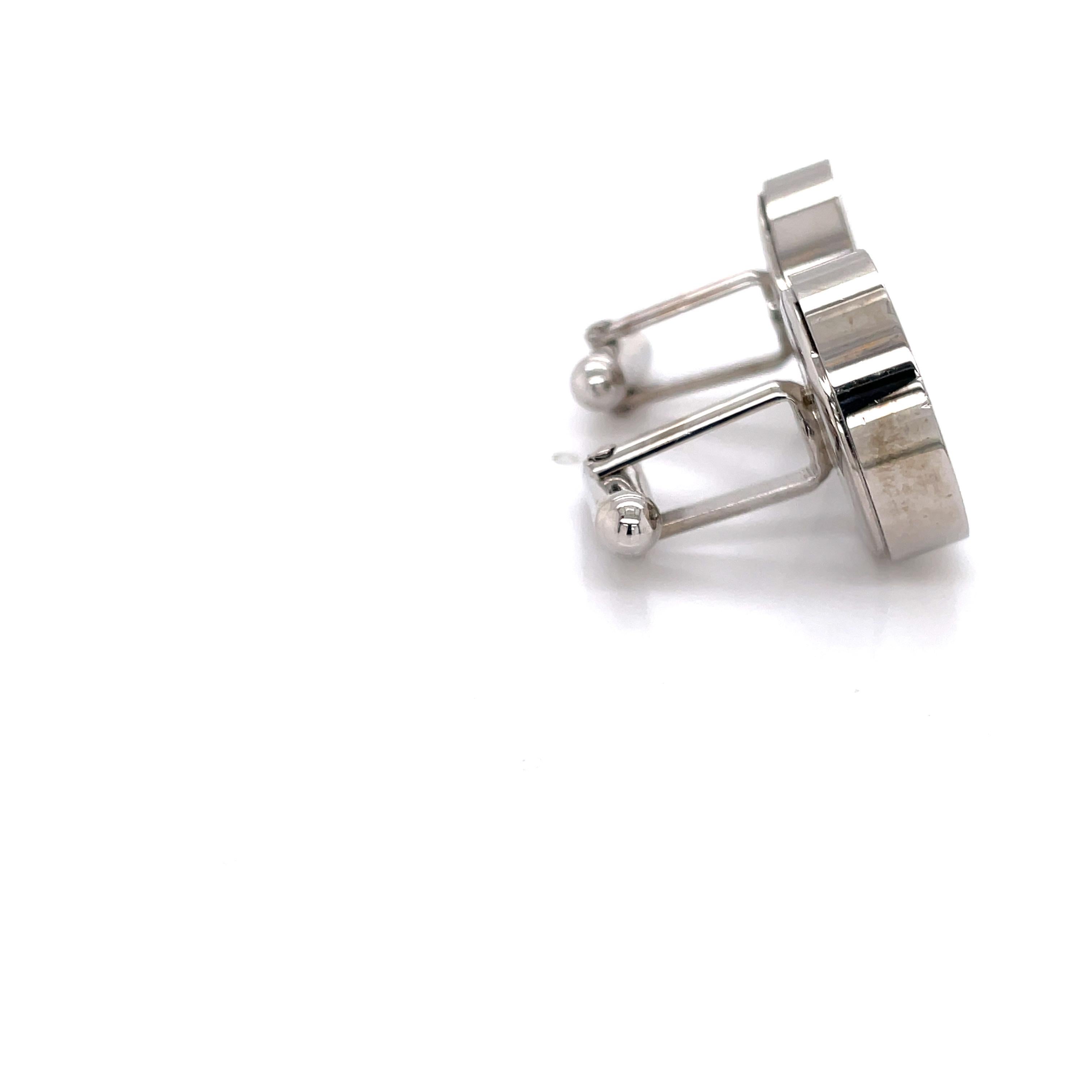 Tateossian London Thermometer Cuff Link Set In Good Condition For Sale In Mount Kisco, NY