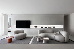 Tateyama Contemporary Sofa in Fabric