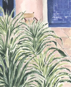 Sevilla - One of a Kind Figurative Watercolor, 2021