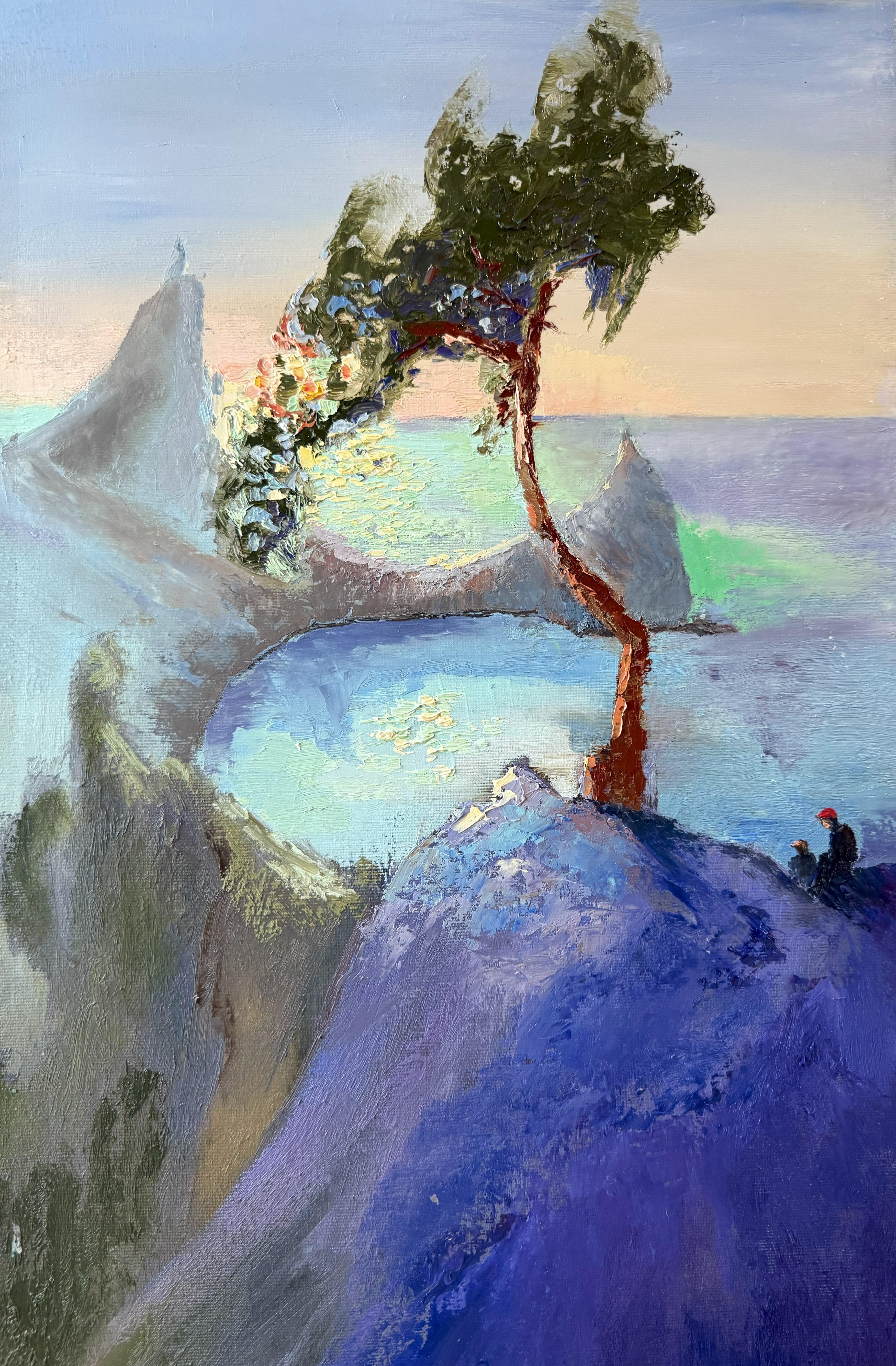 Landscape Painting de Tatiana Gagarina - Crimea IV Pintura de paisaje