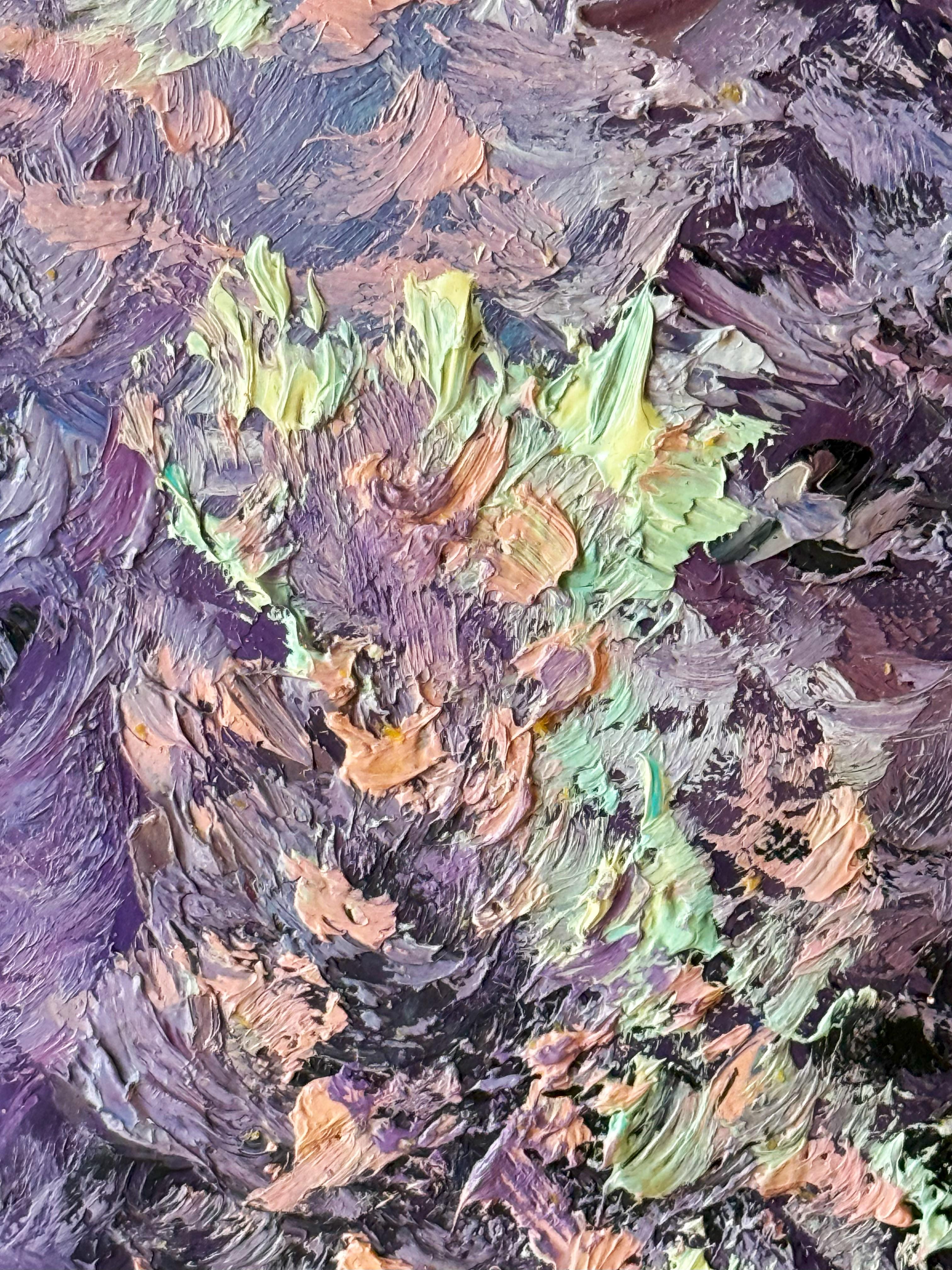 Lavender I - Painting by Tatiana Gagarina