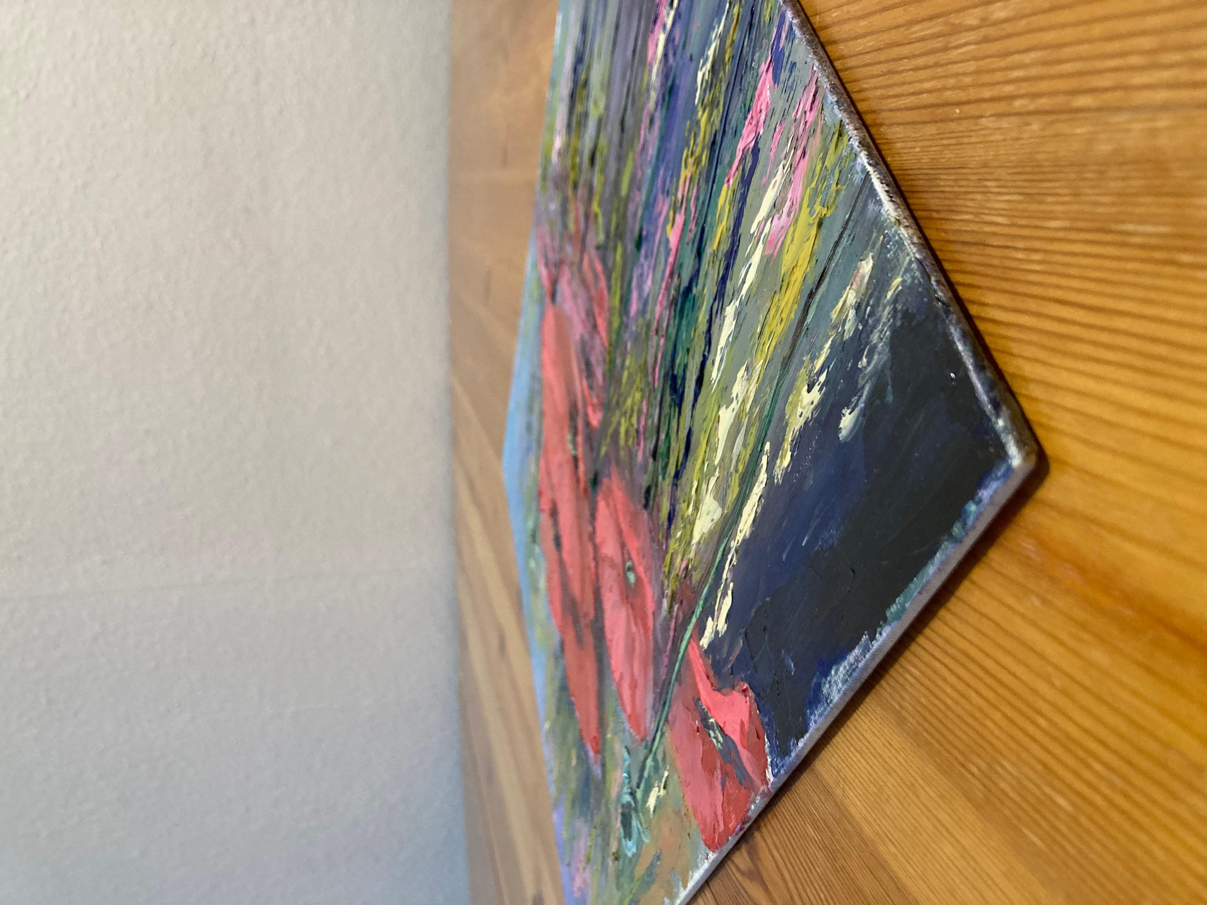 Poppies - Painting by Tatiana Gagarina
