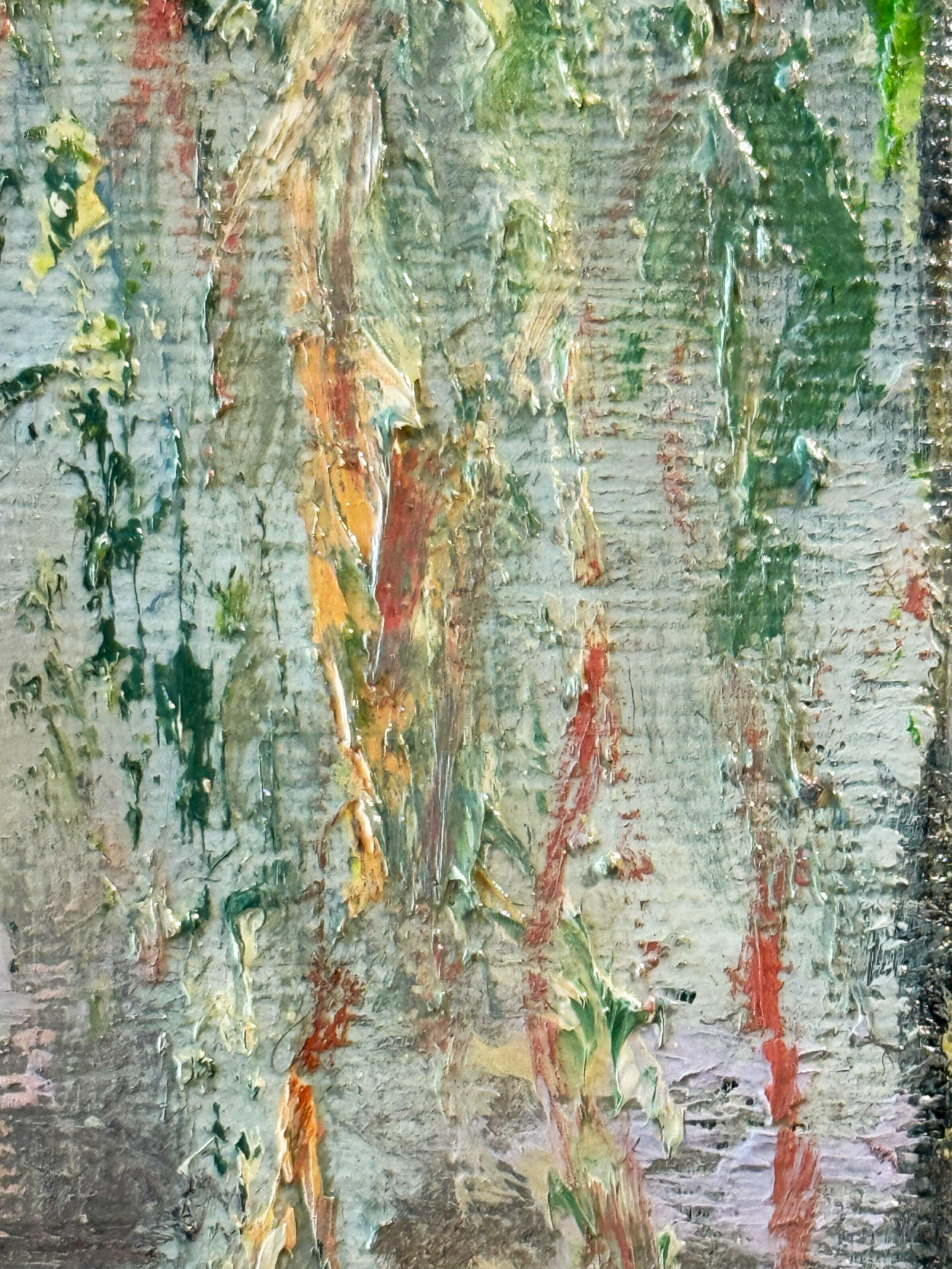 The pond I (Etang I) Landscape. Impressionism, oil paint 2