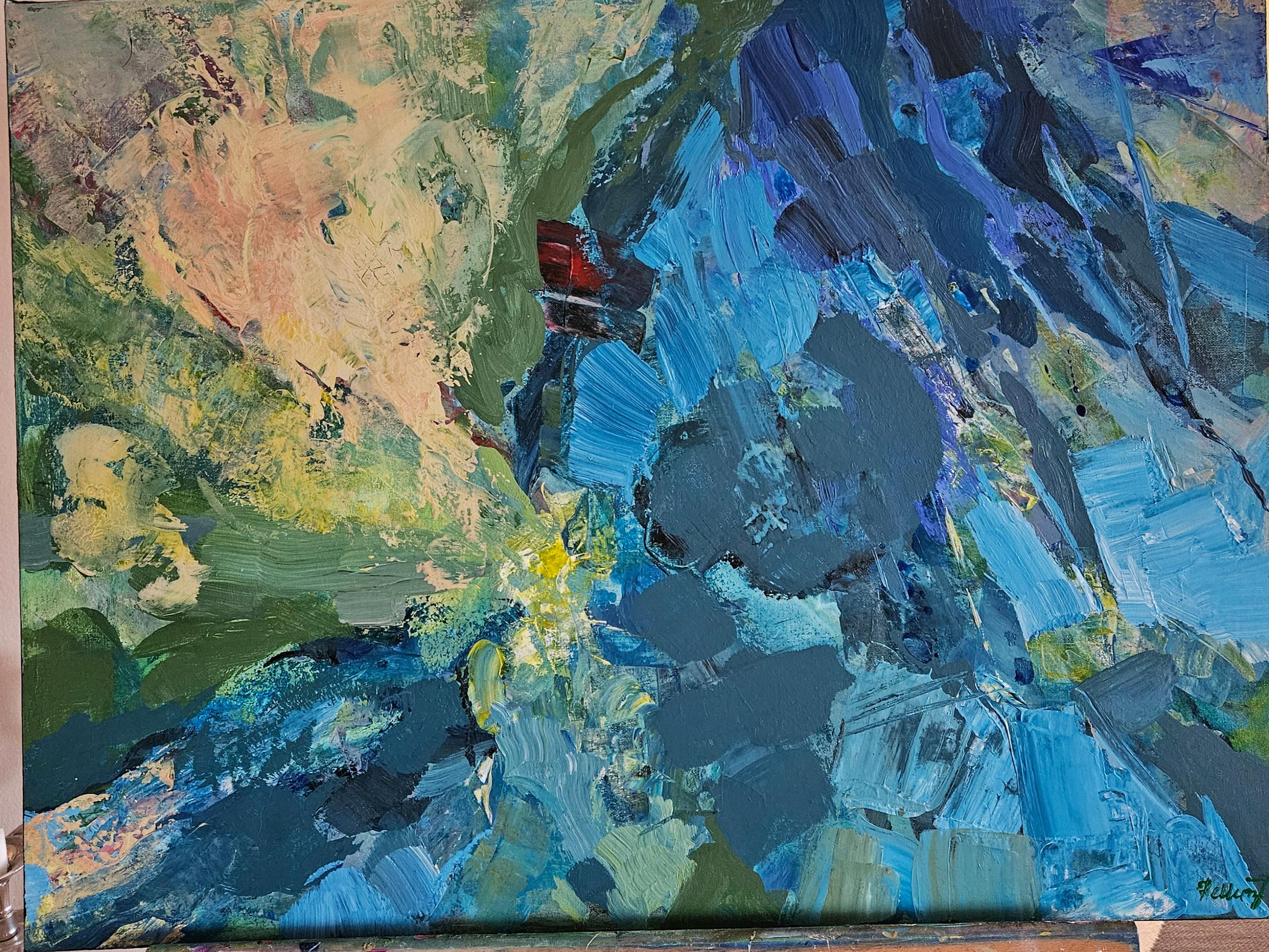 All das gibt es – Painting von Tatiana Hellum
