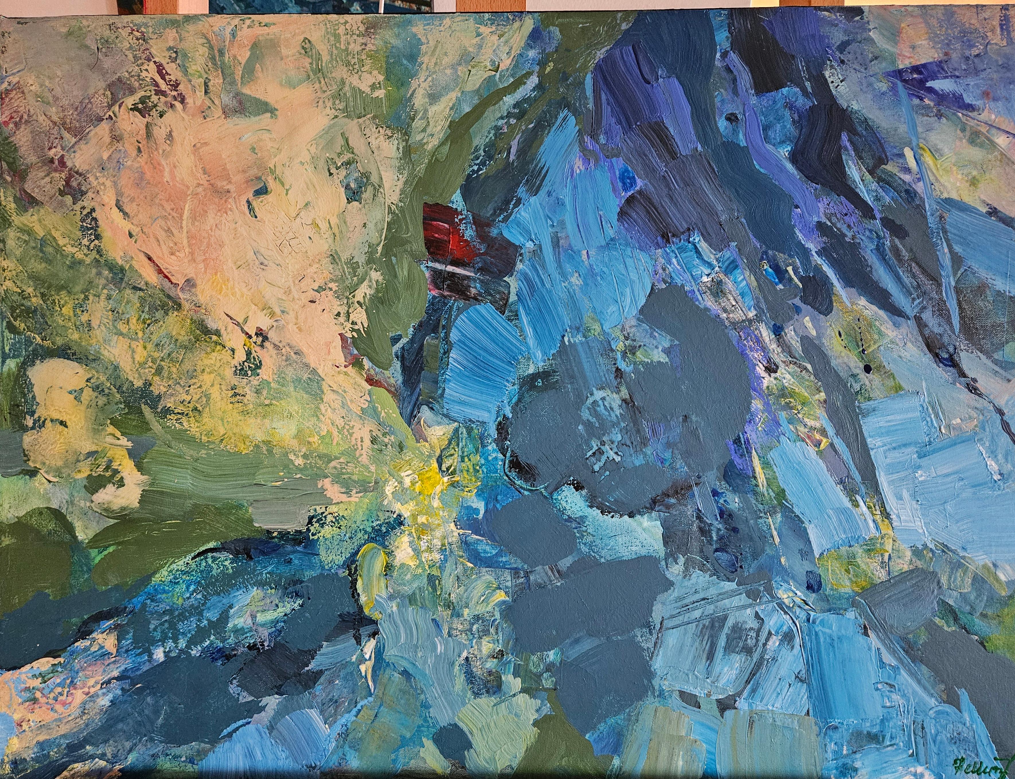 All das gibt es (Abstrakt), Painting, von Tatiana Hellum