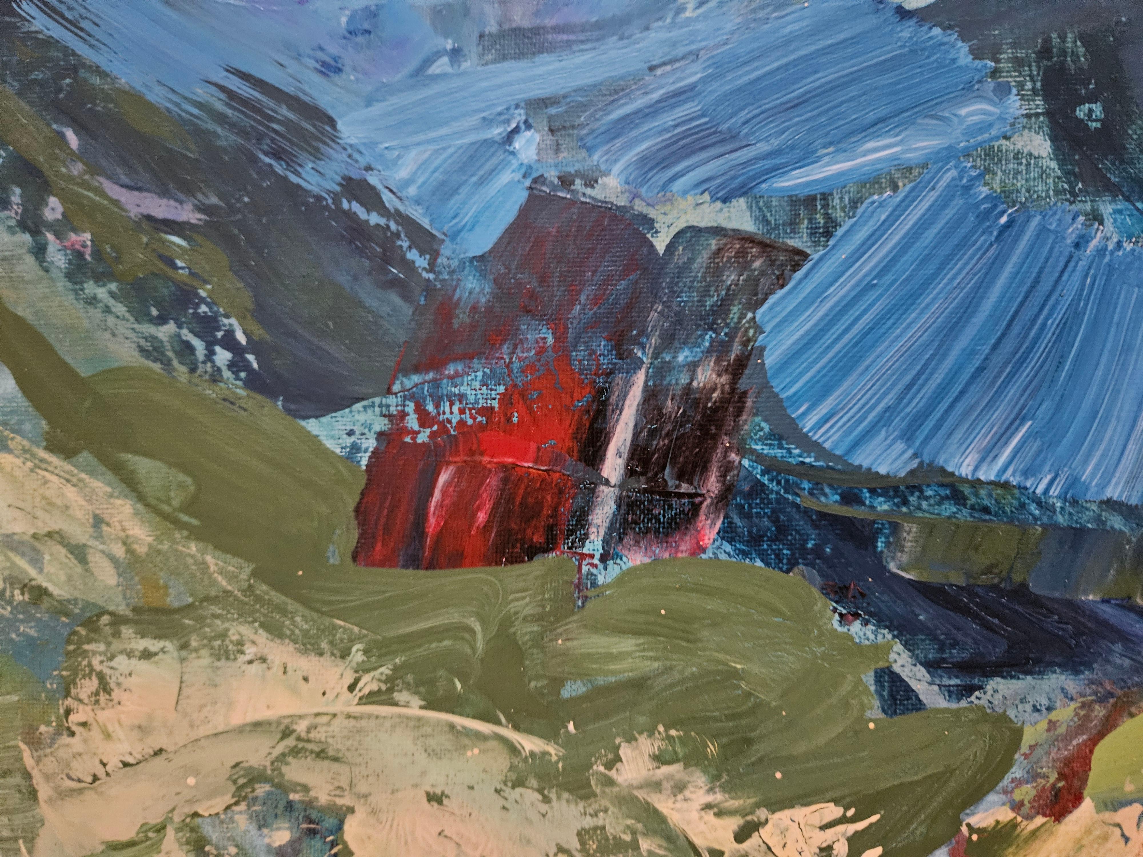 All das gibt es (Grau), Abstract Painting, von Tatiana Hellum