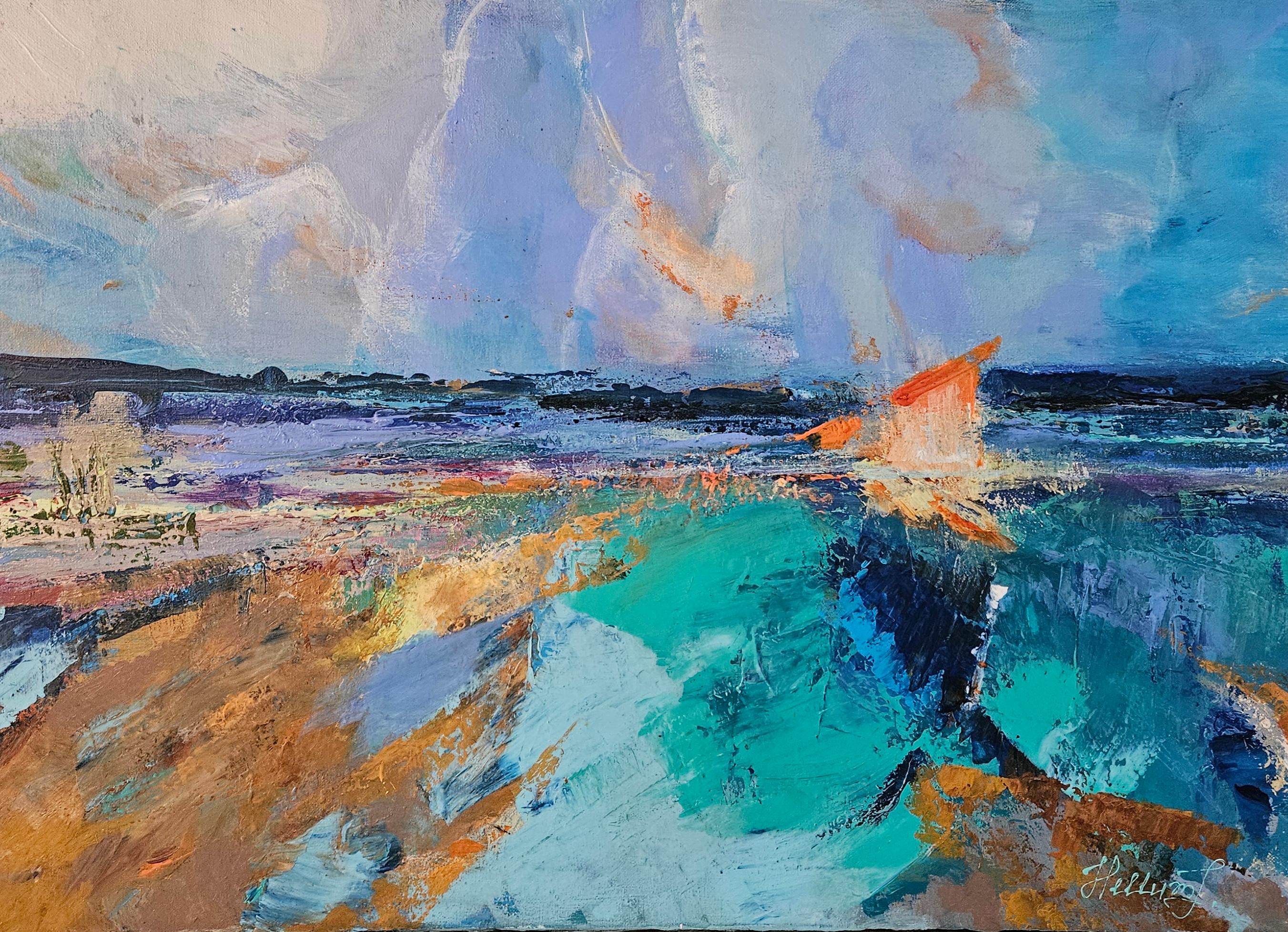 Tatiana Hellum Abstract Painting - Alluring Light
