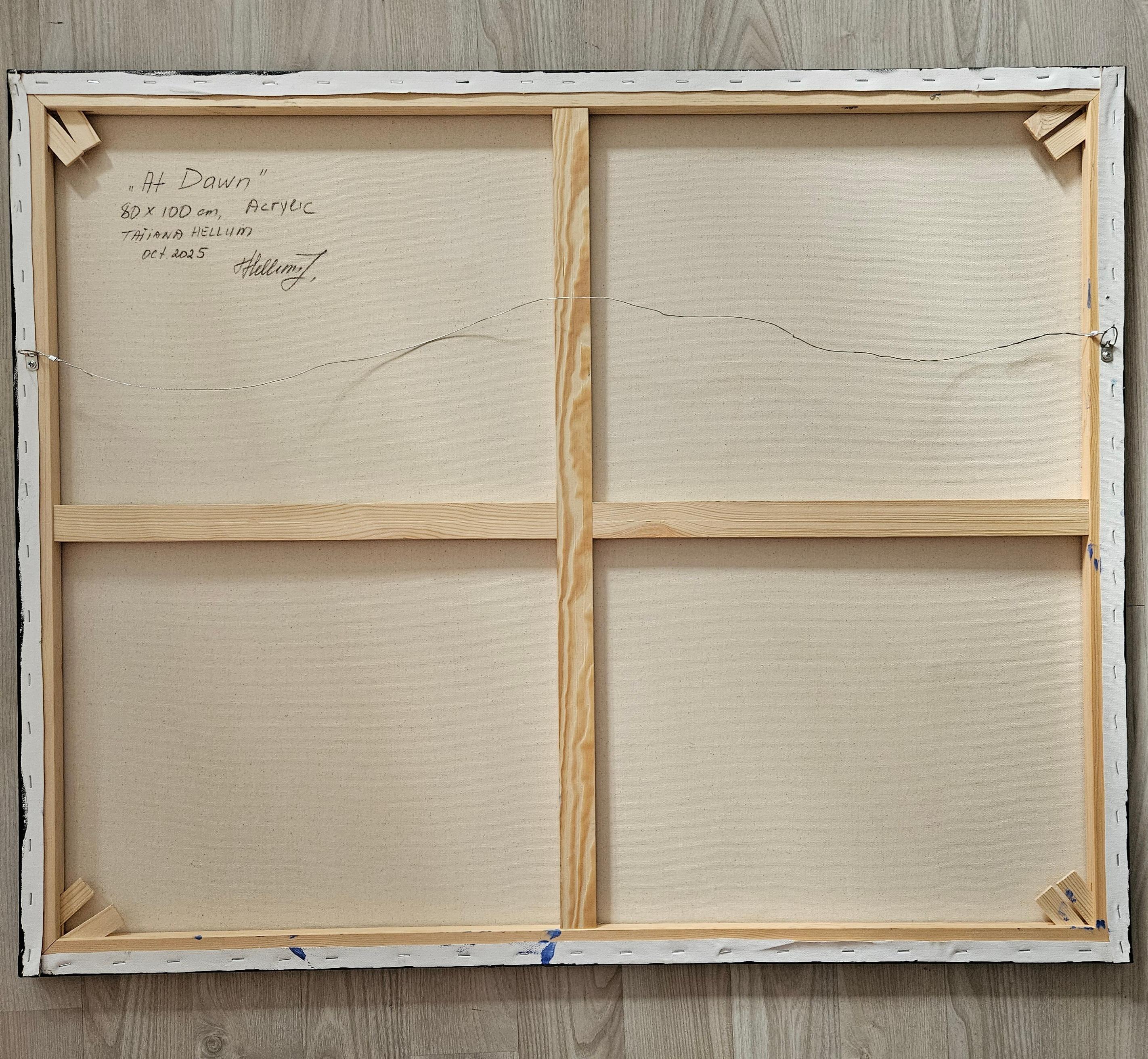 In der Morgendämmerung – Painting von Tatiana Hellum