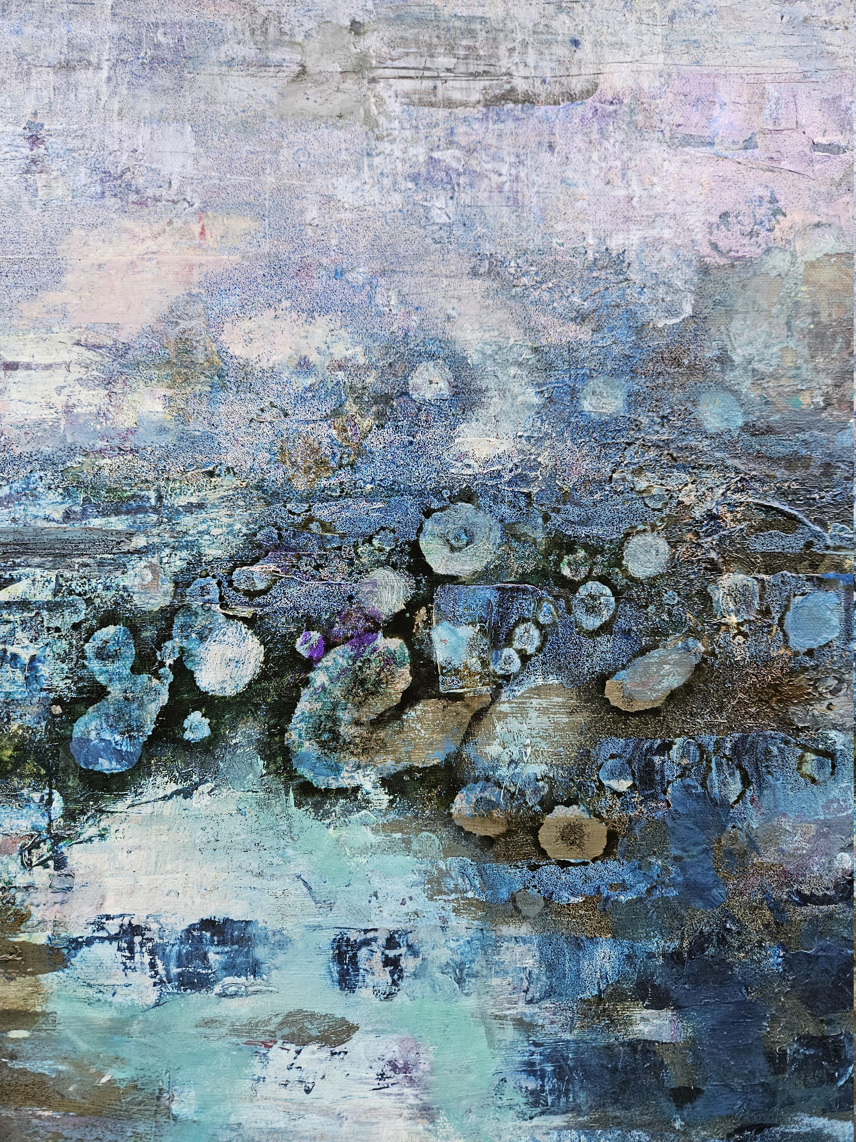 Traum Sediment (Abstrakter Impressionismus), Painting, von Tatiana Hellum