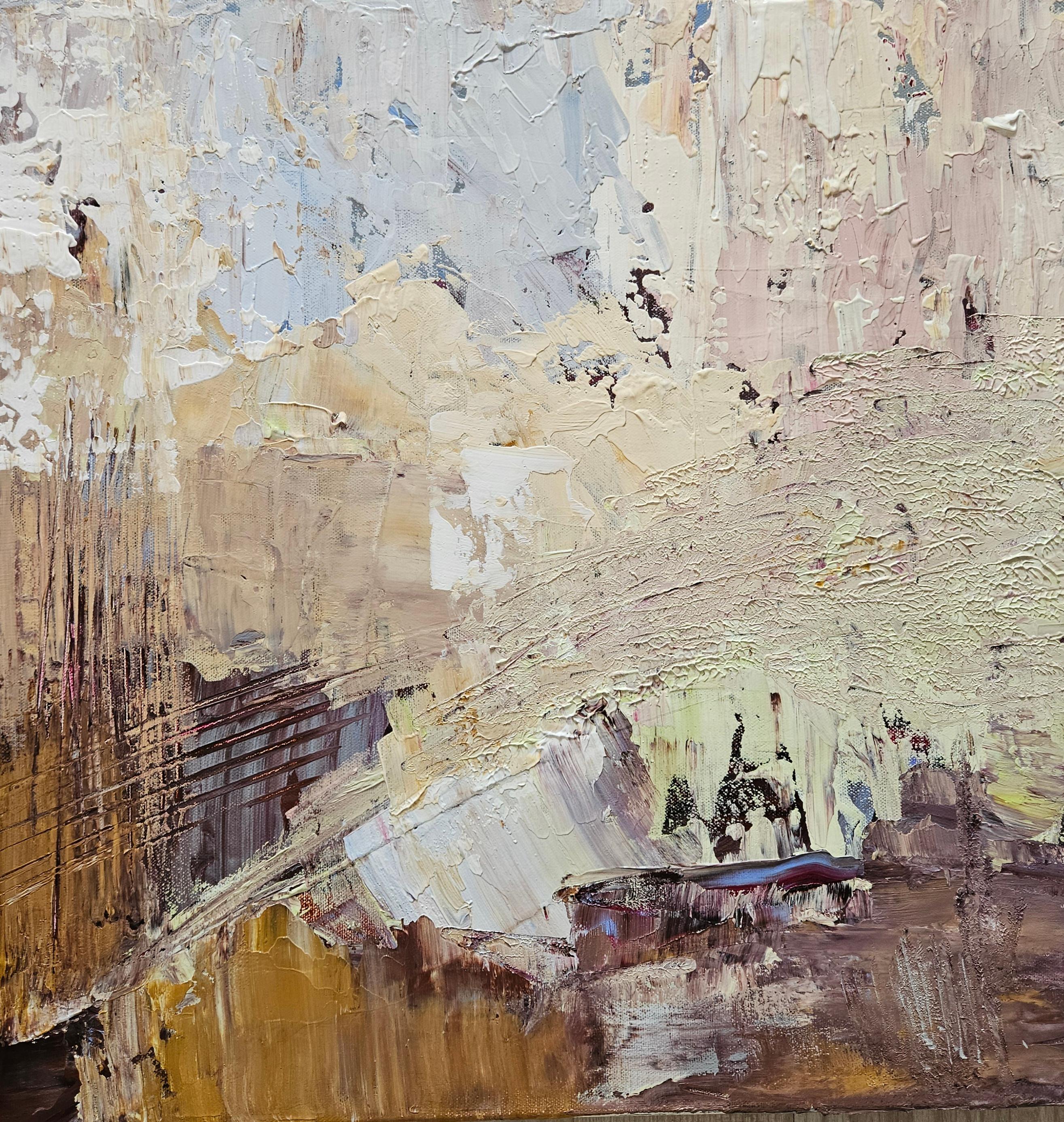 Le flux de la mémoire - Painting de Tatiana Hellum