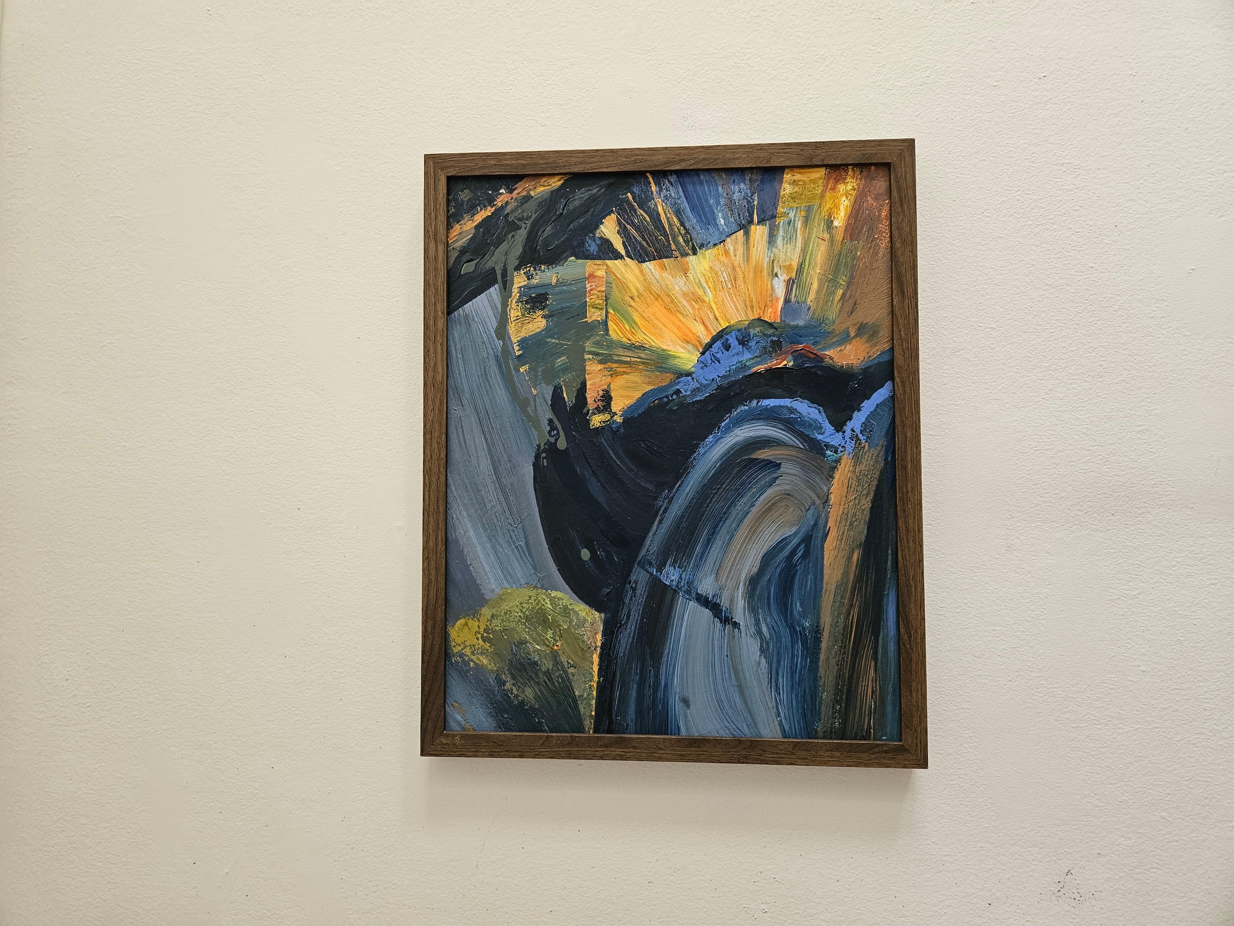 Vislumbrar antes del invierno - Painting de Tatiana Hellum