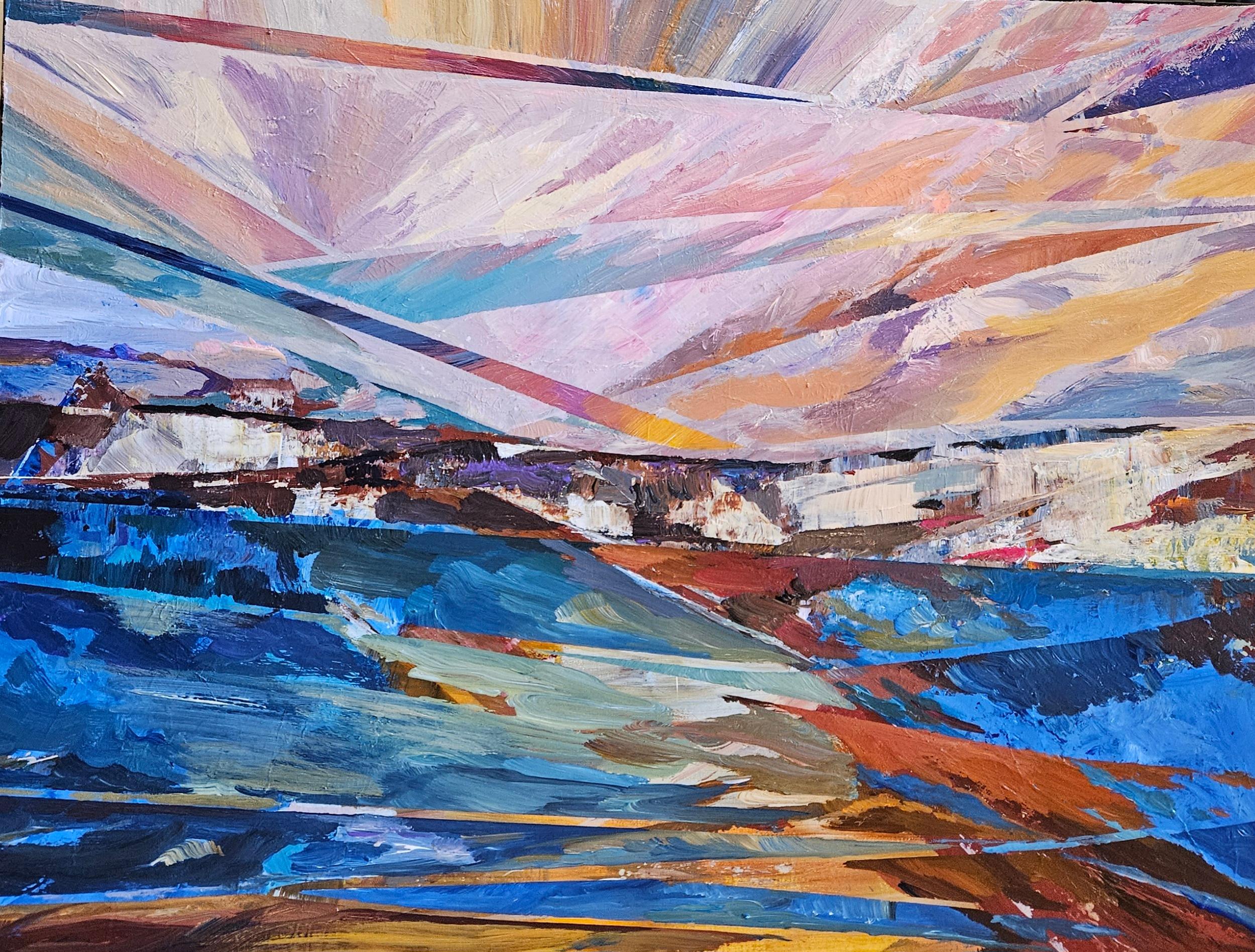 Kaleidoskop der Gefühle – Painting von Tatiana Hellum