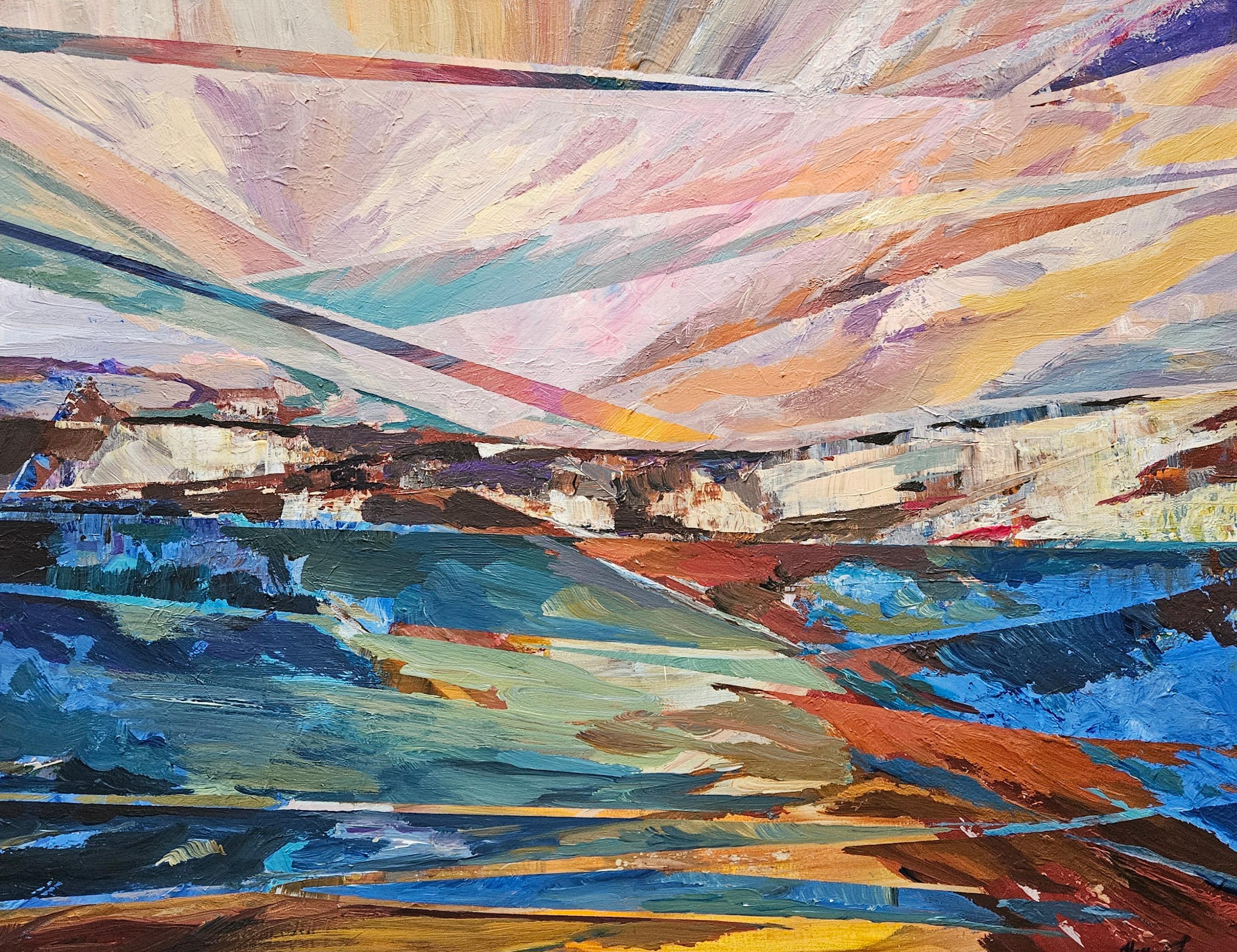 Kaleidoskop der Gefühle (Abstrakt), Painting, von Tatiana Hellum