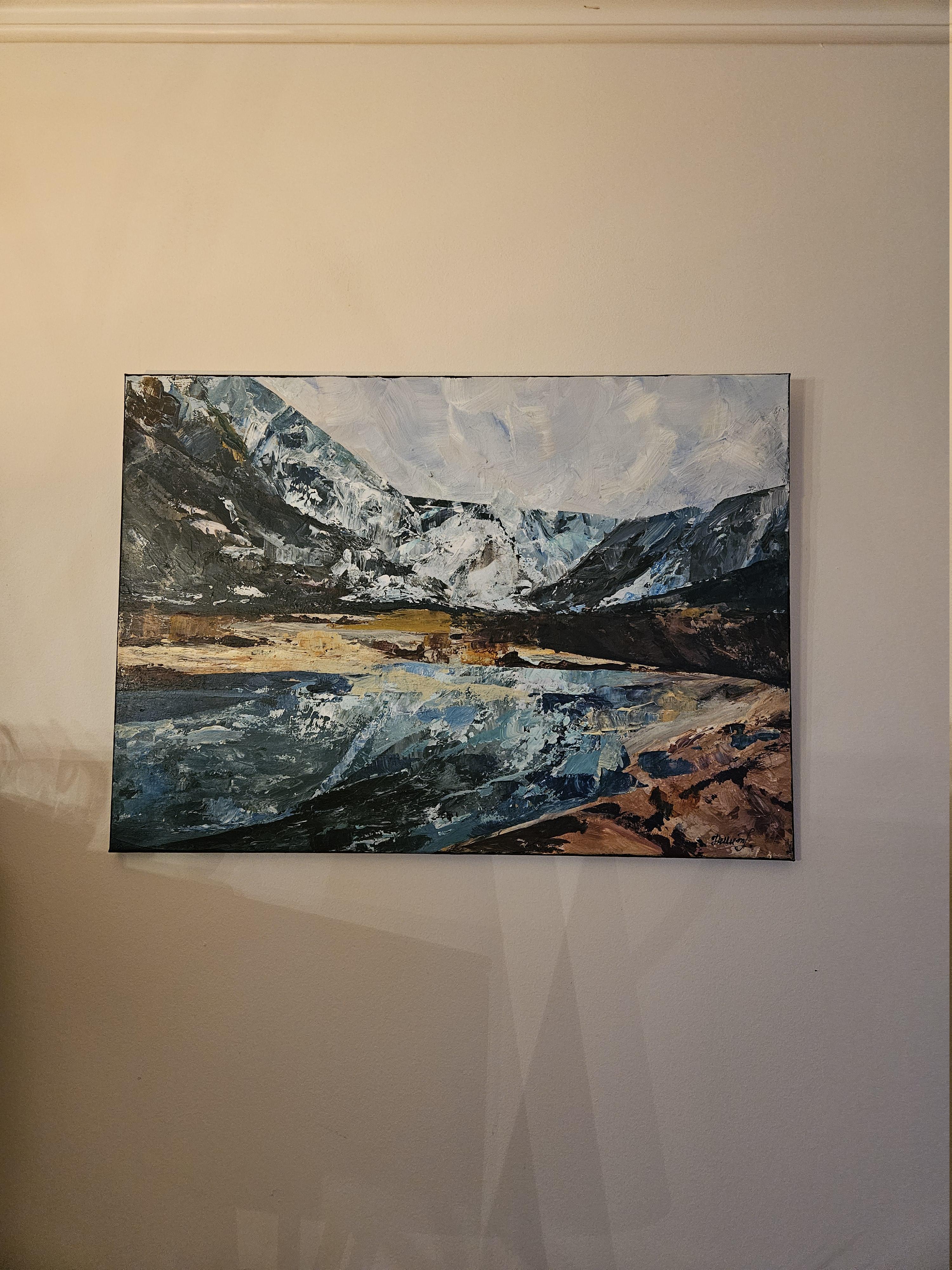 Bergische Gelassenheit – Painting von Tatiana Hellum