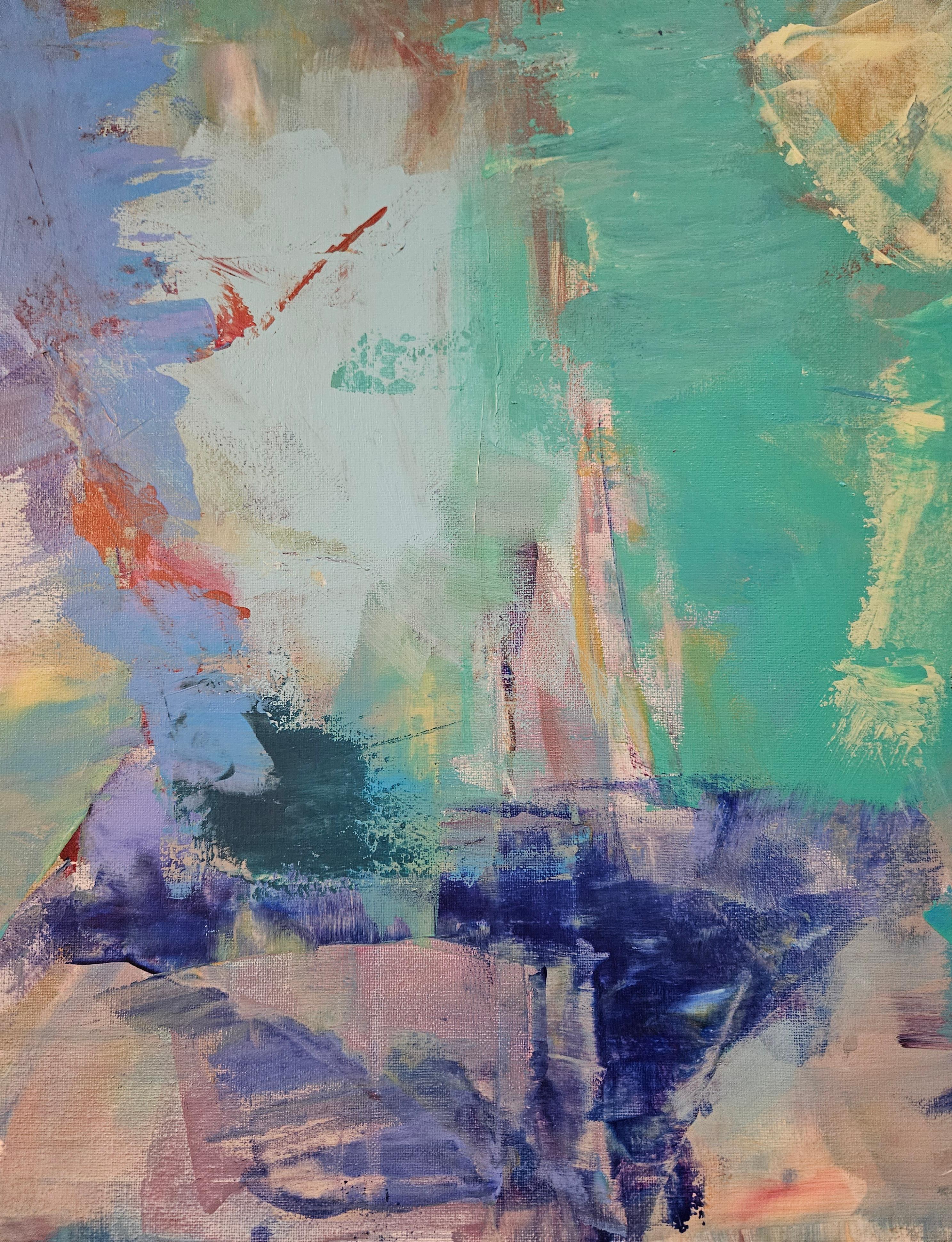 Presence - Abstract Painting by Tatiana Hellum