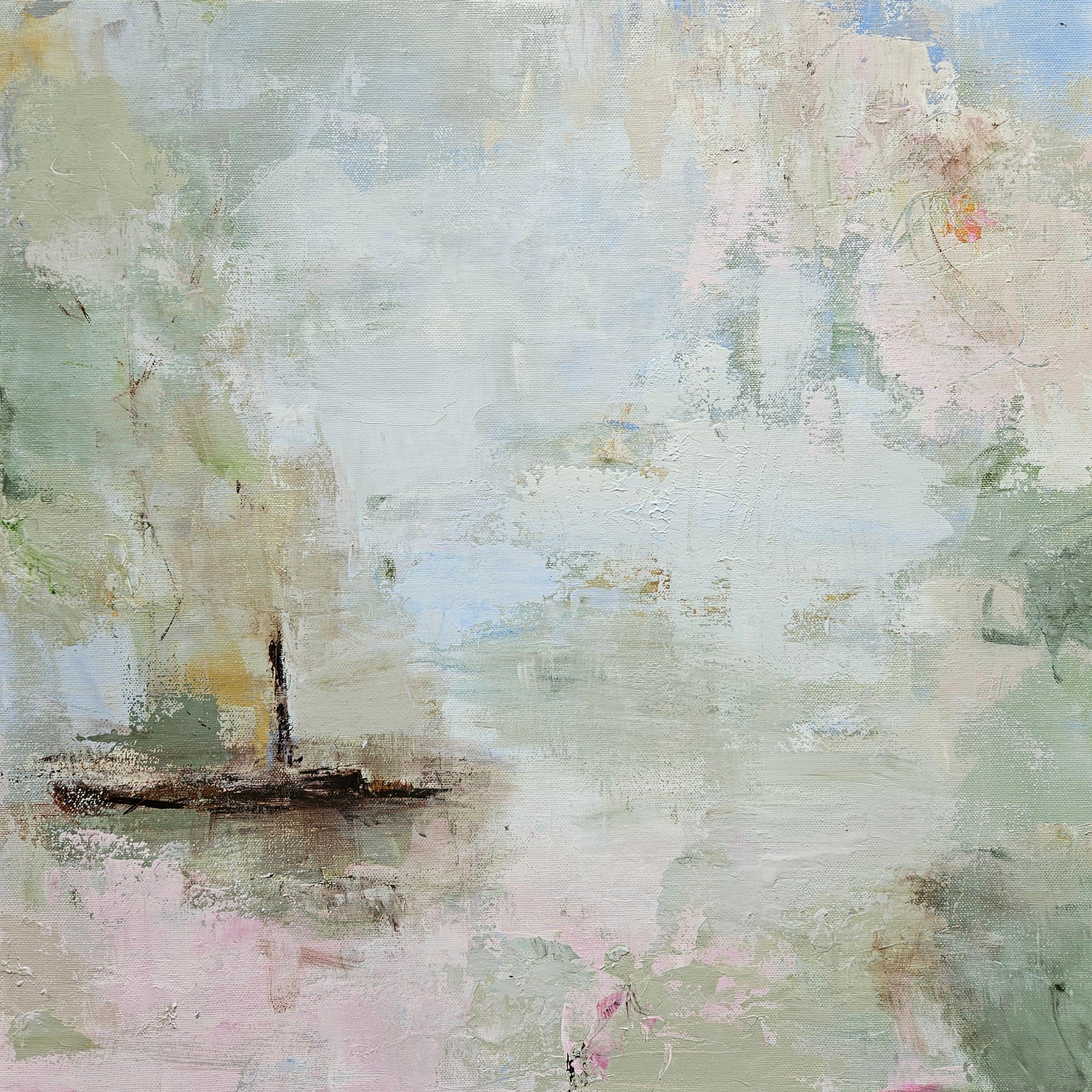 Weightless Memory - Painting by Tatiana Hellum