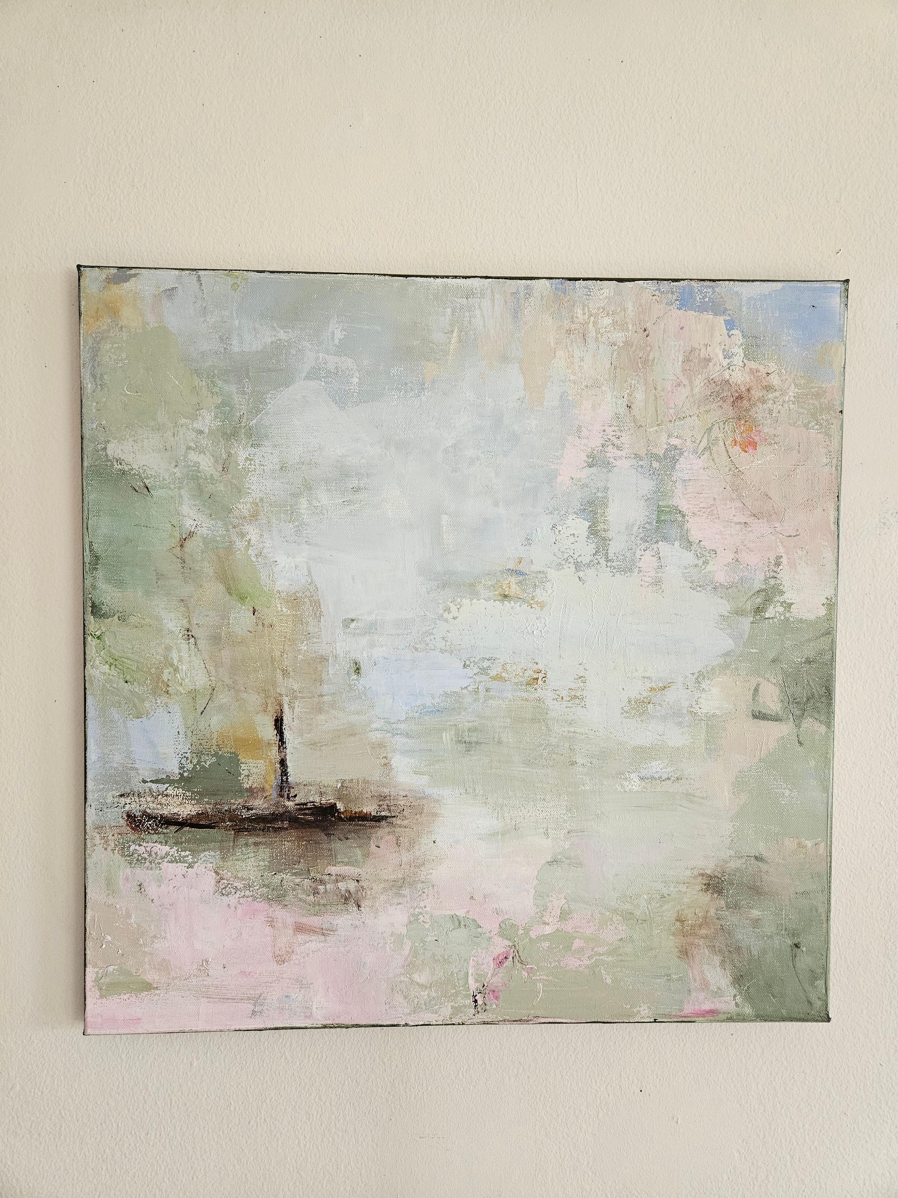 Weightless Memory - Abstract Painting by Tatiana Hellum