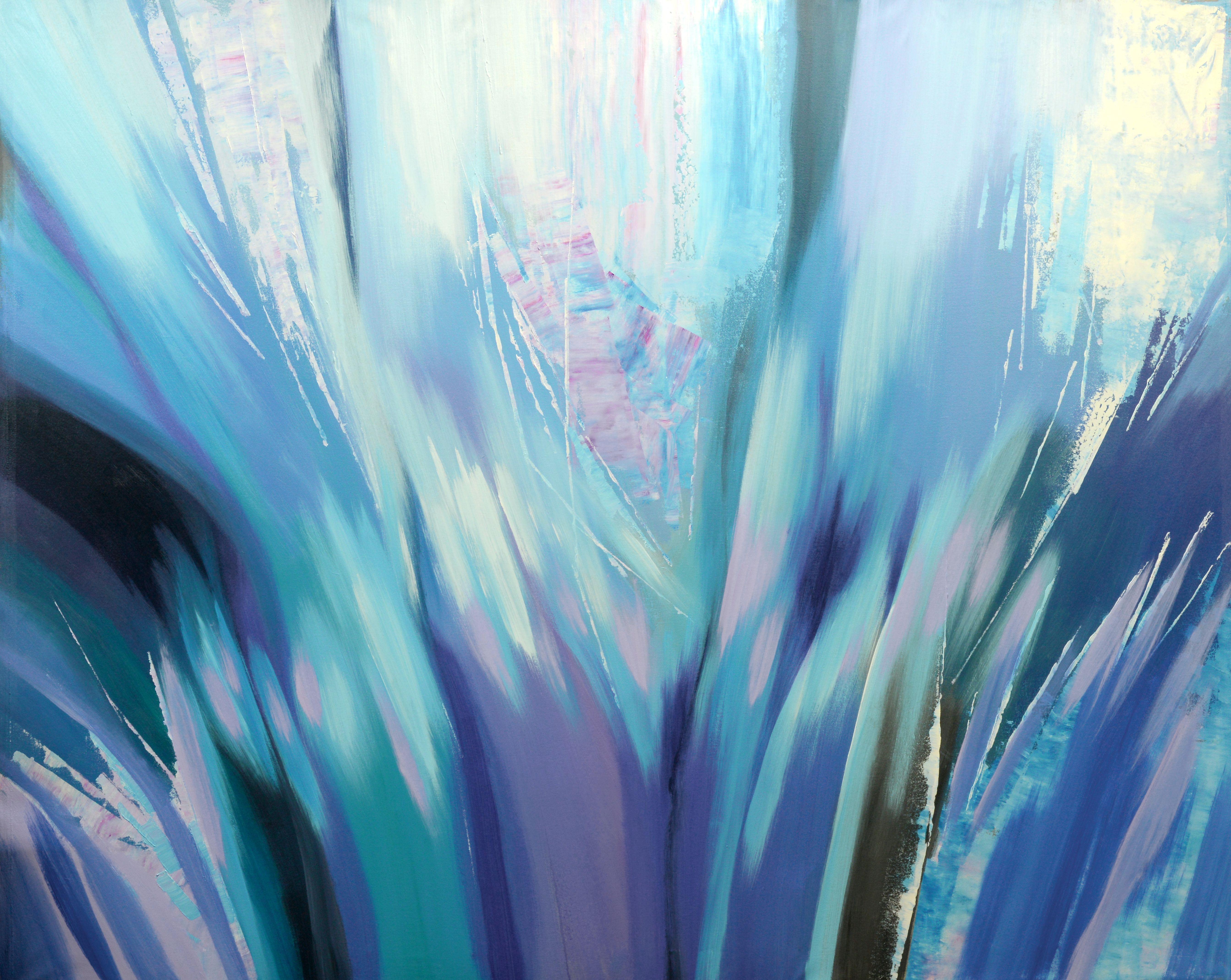 AQUARIUS, Gemälde, Acryl auf Leinwand – Painting von Tatiana  Iliina