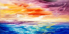 HEART AT SEA, peinture, acrylique sur toile