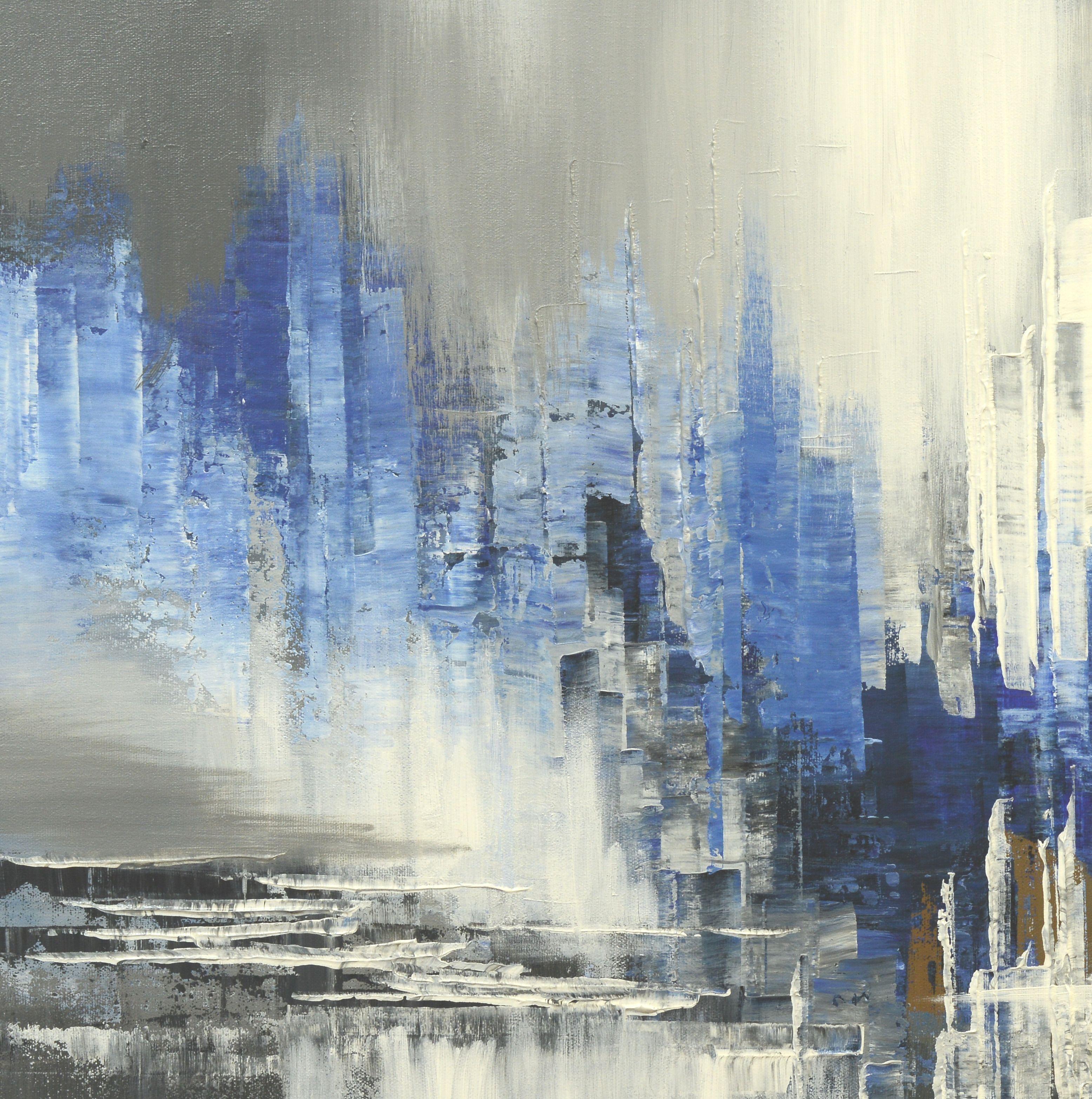 ICE AND SHADOWS, Gemälde, Acryl auf Leinwand (Zeitgenössisch), Painting, von Tatiana  Iliina