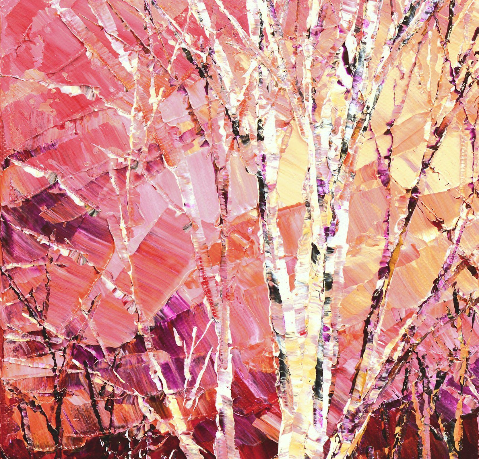 MORNING REVEALS, Painting, Acrylic on Canvas For Sale 1