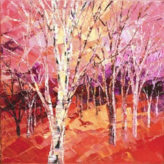 MORNING REVEALS, Gemälde, Acryl auf Leinwand