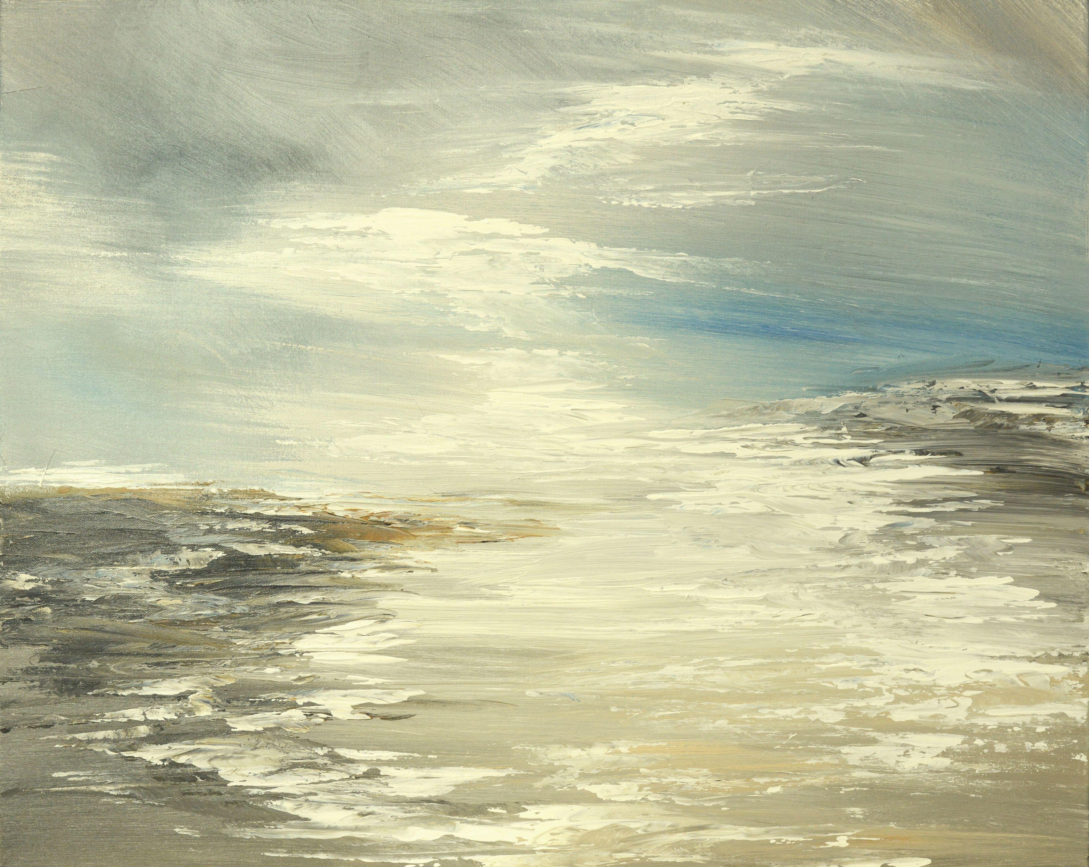 Borrasca a estribor, Pintura, Acrílico sobre lienzo - Painting de Tatiana  Iliina