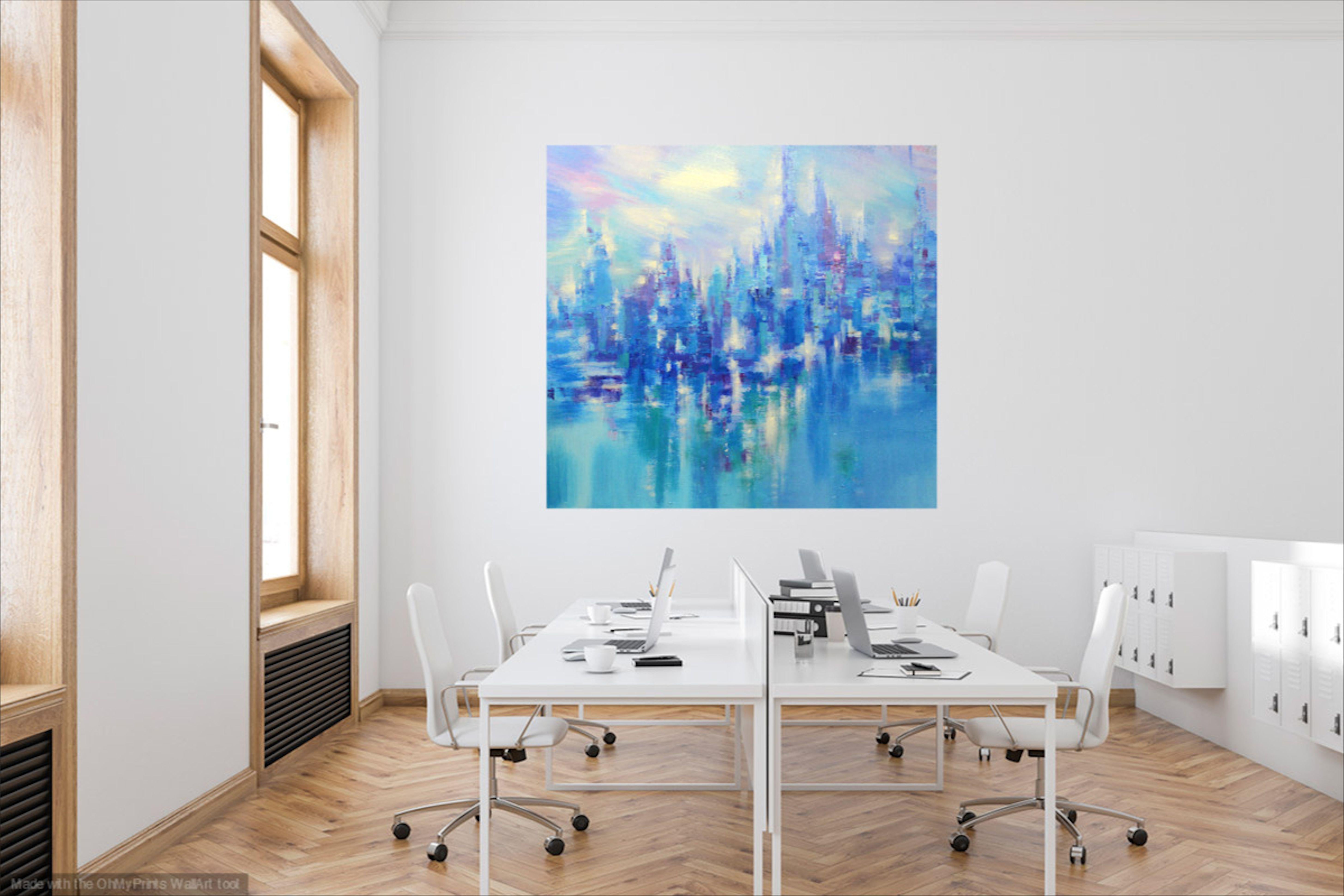 STAR CITY BLUES, Pintura, Acrílico sobre lienzo en venta 1