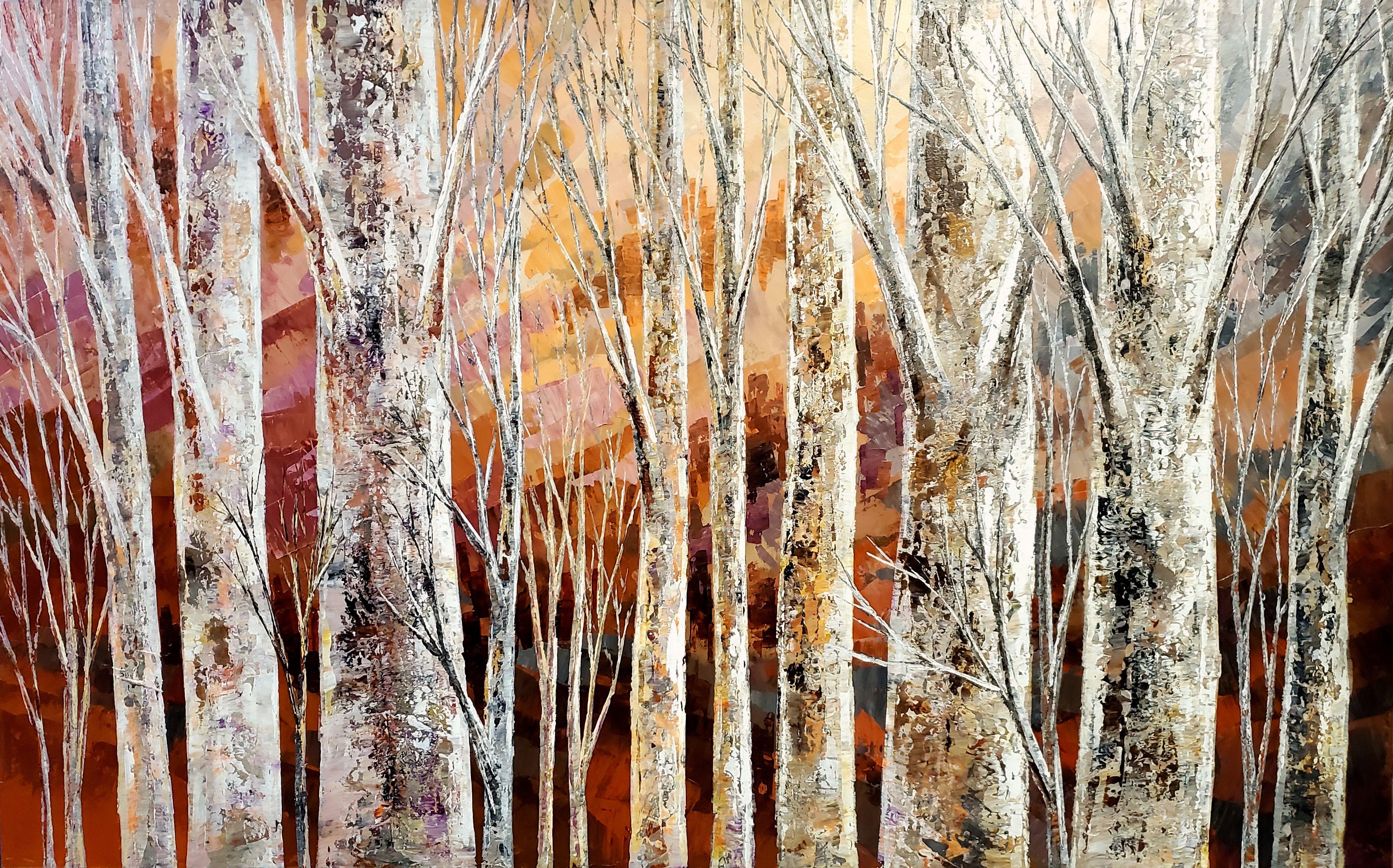 WANDER FREE, Gemälde, Acryl auf Leinwand