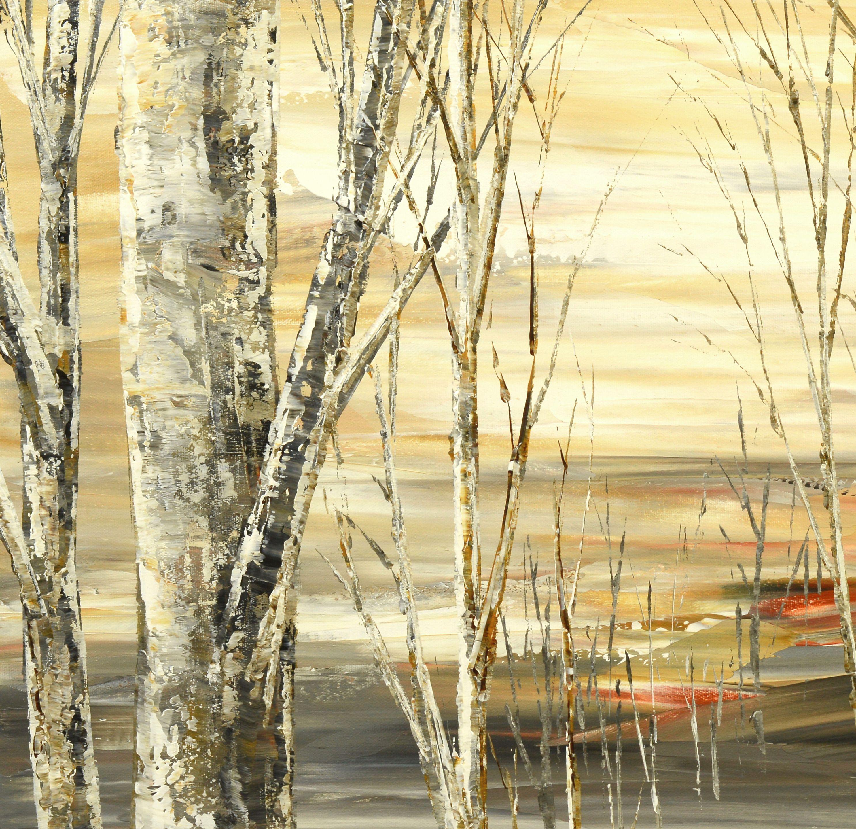 WHEN THE WIND WALKS, Gemälde, Acryl auf Leinwand (Impressionismus), Painting, von Tatiana  Iliina
