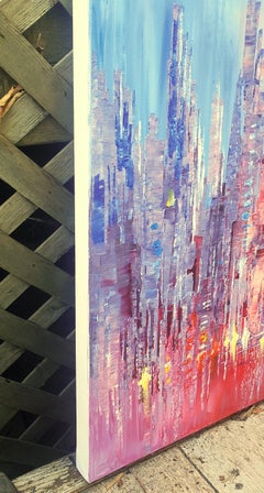 Cityscape, Abstraktes Gemälde