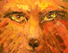 Mighty Heart, Painting, Acrylic on Canvas