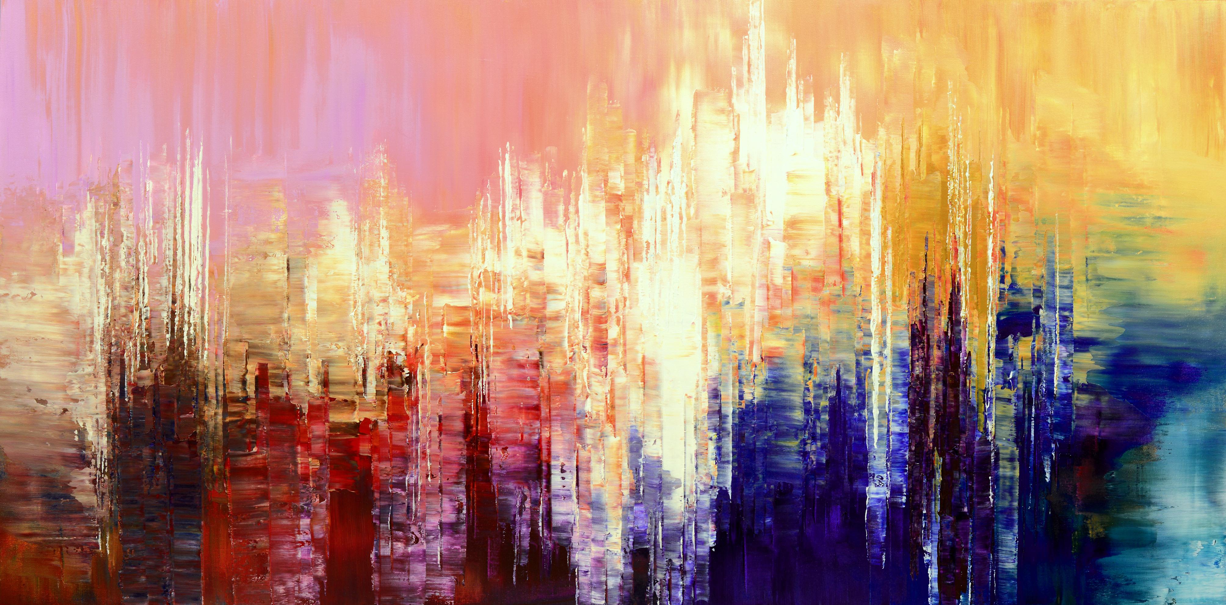 Abstract Painting di Tatiana Iliina - Cognizione sensuale, Pittura astratta