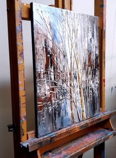 Silver Reflections, Original Painting