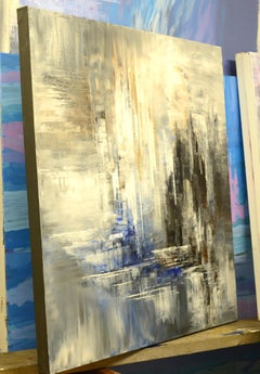 Twilight Shadows, Abstract Painting
