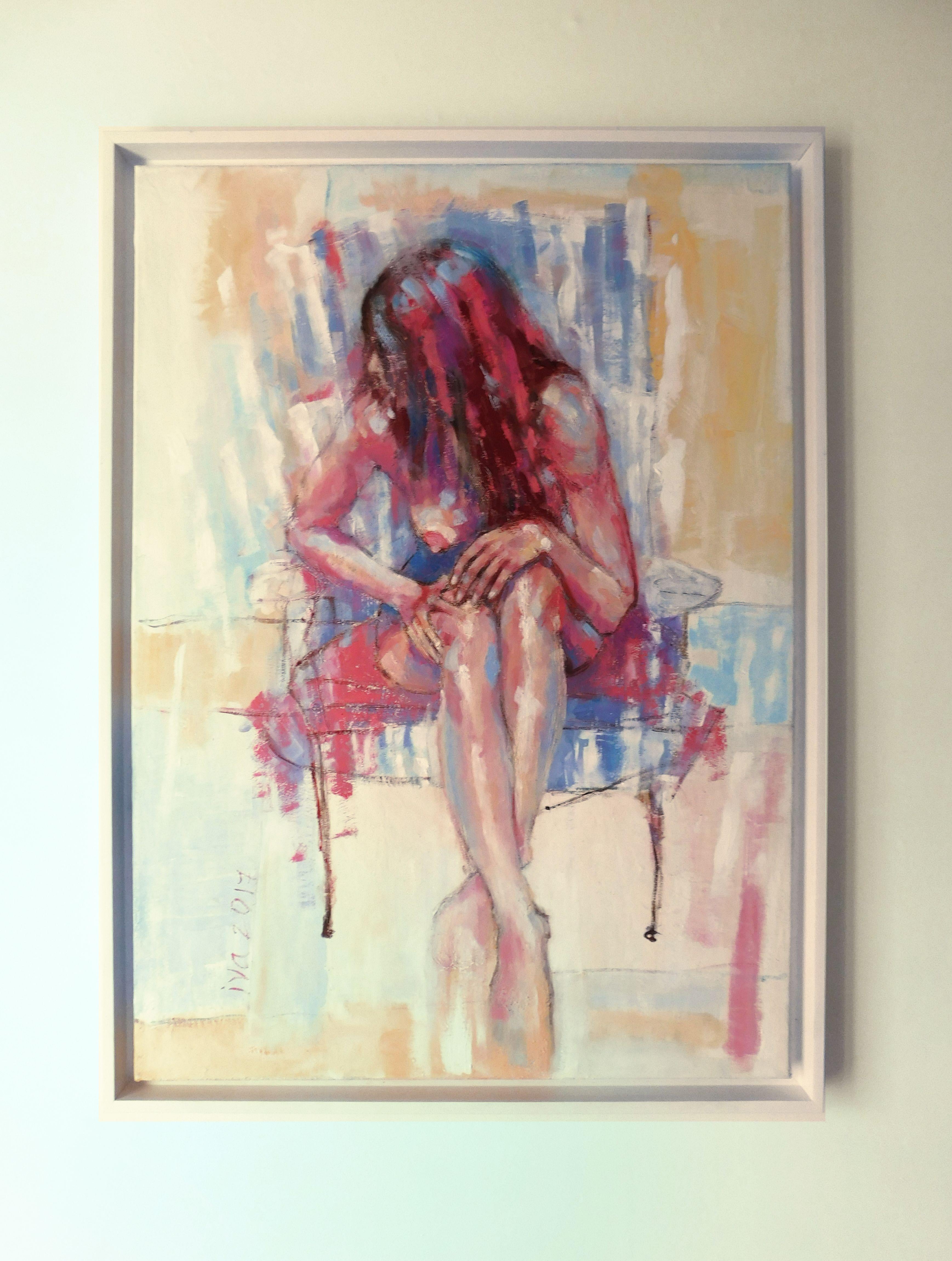 Sirena, Pittura, Olio su tela - Painting Moderno di Tatiana Ivchenkova