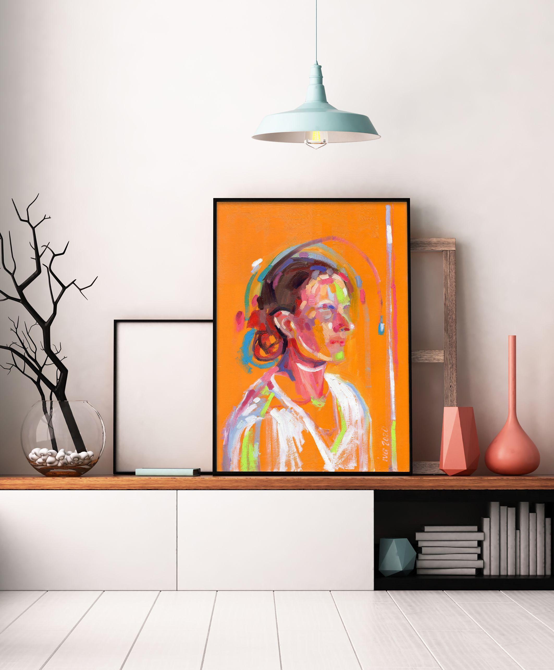 Waiting for the Future, Painting, Oil on Canvas 1