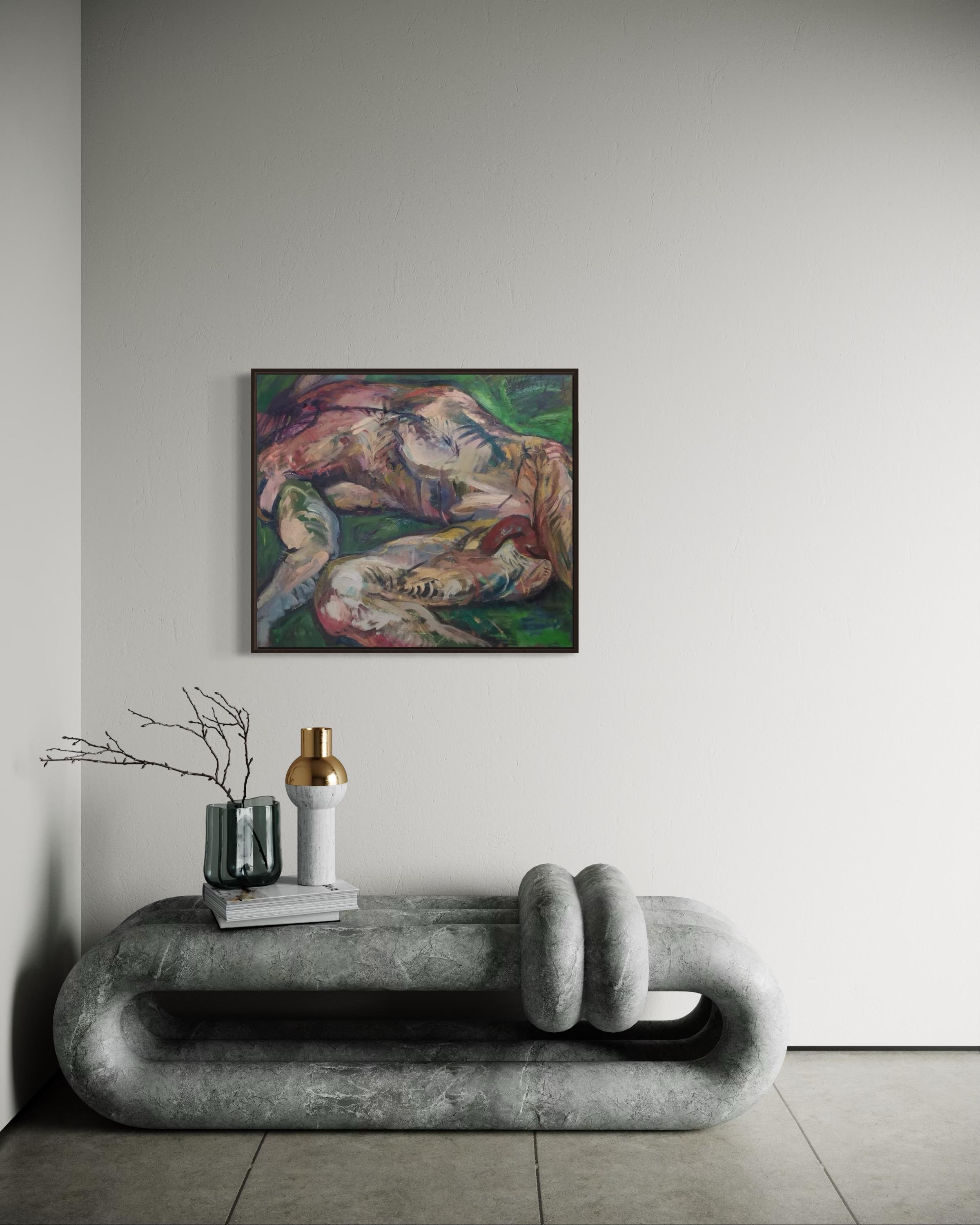 Il riposo del fauno, 2021, 80x70 cm