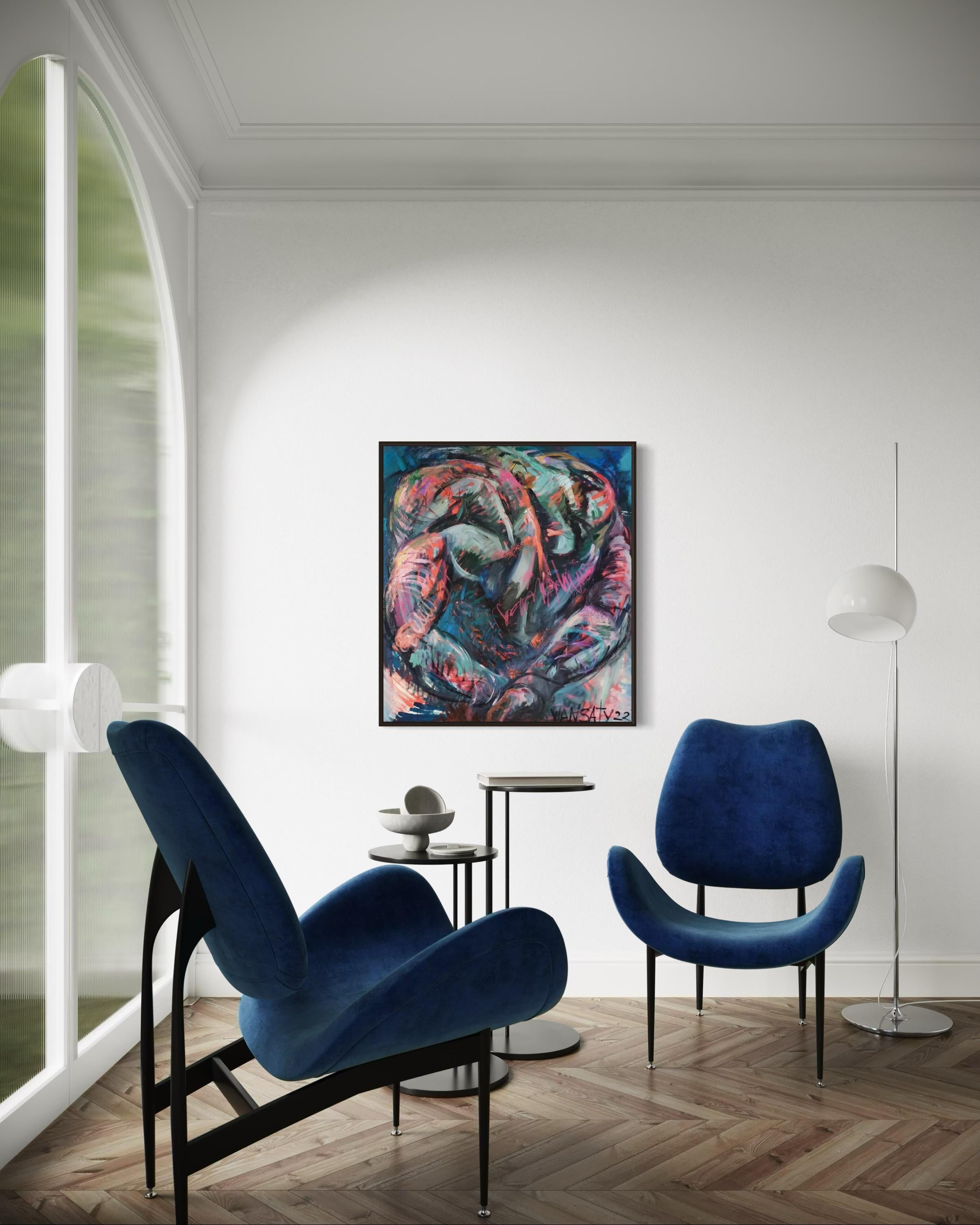 N3, 2022, 90x80 cm