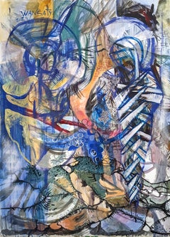 The Resurrection of Lazarus 150x106 cm, oil, acrylic, canvas