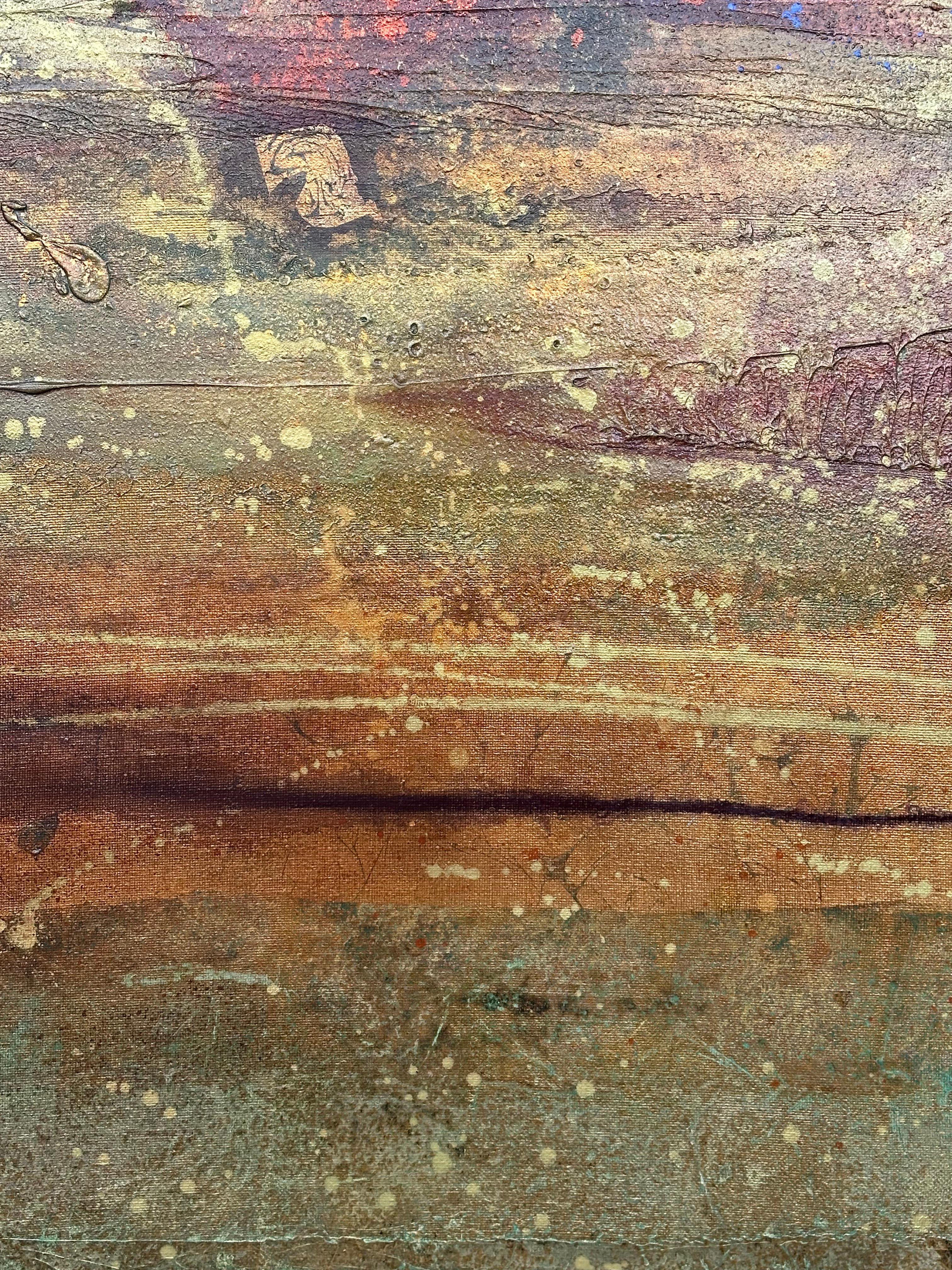 Untitled - Abstract Expressionist Painting by Tatiana Montoya 