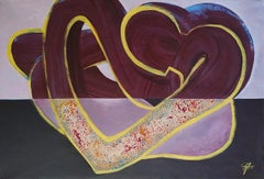 Relaciones difíciles, 60x90cm, acrílico sobre lienzo