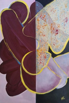 Relaciones difíciles, 90x60cm, acrílico sobre lienzo