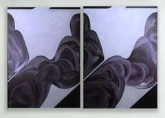Diptych. Find me, 140 x200cm, acrylic on canvas