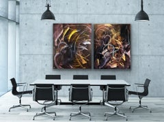 Diptych, I also want to, 120x200 cm
