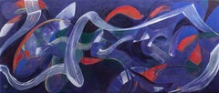 Heavenly body, 85x200cm, acrylic on canvas