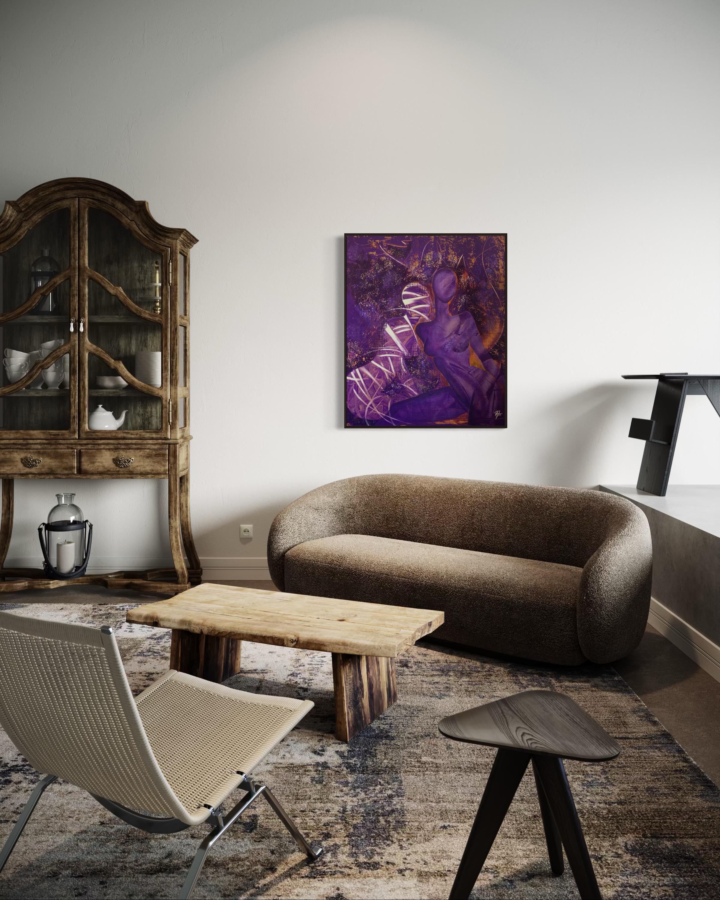 Marvelous tech world 1, 120х100 cm, acrylic on canvas For Sale 3